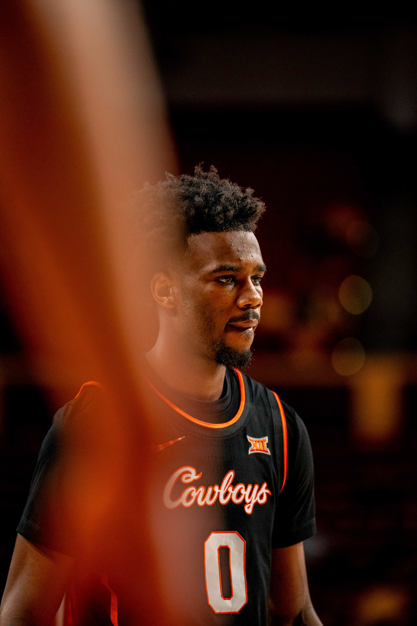 Image Taken at Oklahoma State Mens Basketball at Arizona State University, 10, 02, 2026, Desert Financial Arena, Tempe, Arizona. Carson Skidmore/OSU Athletics