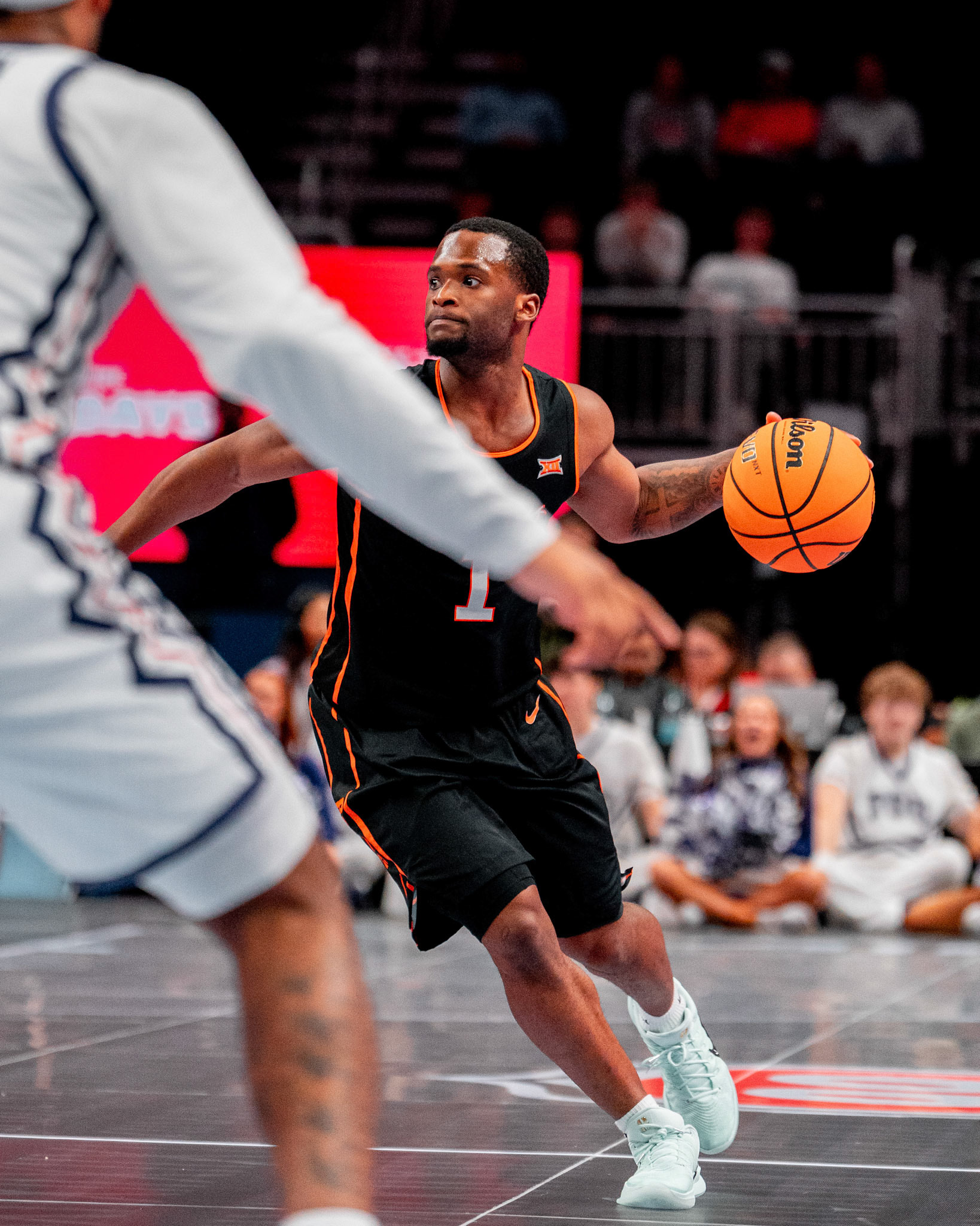 Image Taken at MBB vs TCU (Big 12 Tournamentt, 12, 03, 2026, T-Mobile Center, Kansas City Missouri. Carson Skidmore/OSU Athletics