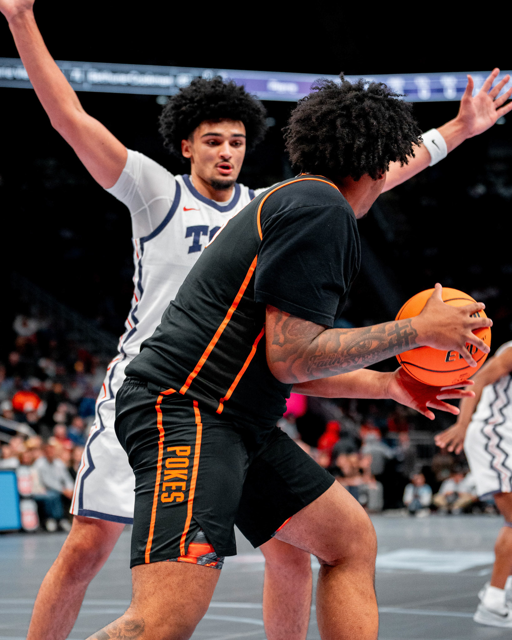 Image Taken at MBB vs TCU (Big 12 Tournamentt, 12, 03, 2026, T-Mobile Center, Kansas City Missouri. Carson Skidmore/OSU Athletics