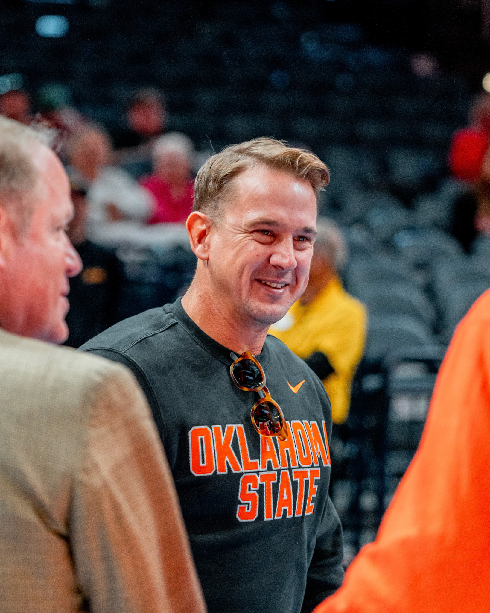 Image Taken at OkState vs Oklahoma, 13, 12, 2025, Paycom Center, Oklahoma City Oklahoma. Carson Skidmore/OSU Athletics