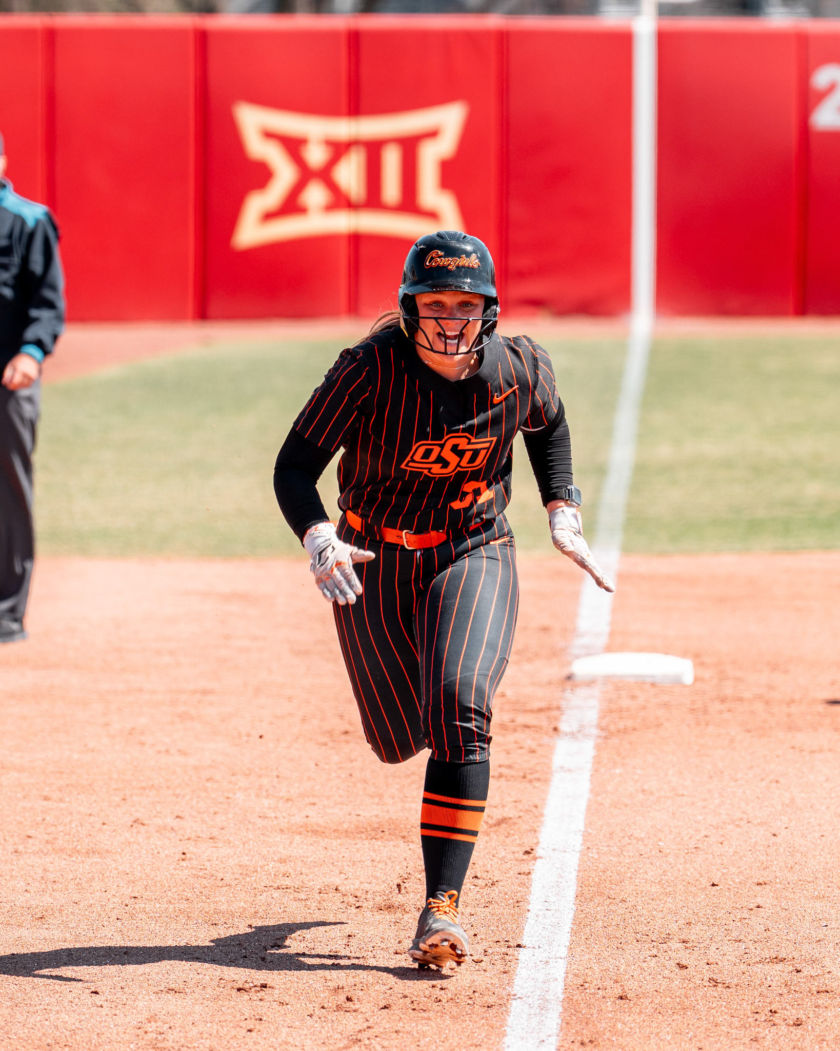 Image Taken at OSU at Iowa State, 10, 04, 2026, Cyclone Sports Complex, Ames, Iowa. Carson Skidmore/OSU Athletics.