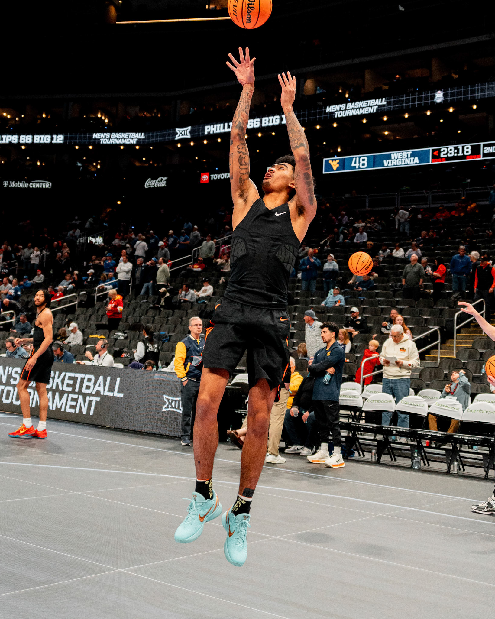 Image Taken at MBB vs TCU (Big 12 Tournamentt, 12, 03, 2026, T-Mobile Center, Kansas City Missouri. Carson Skidmore/OSU Athletics