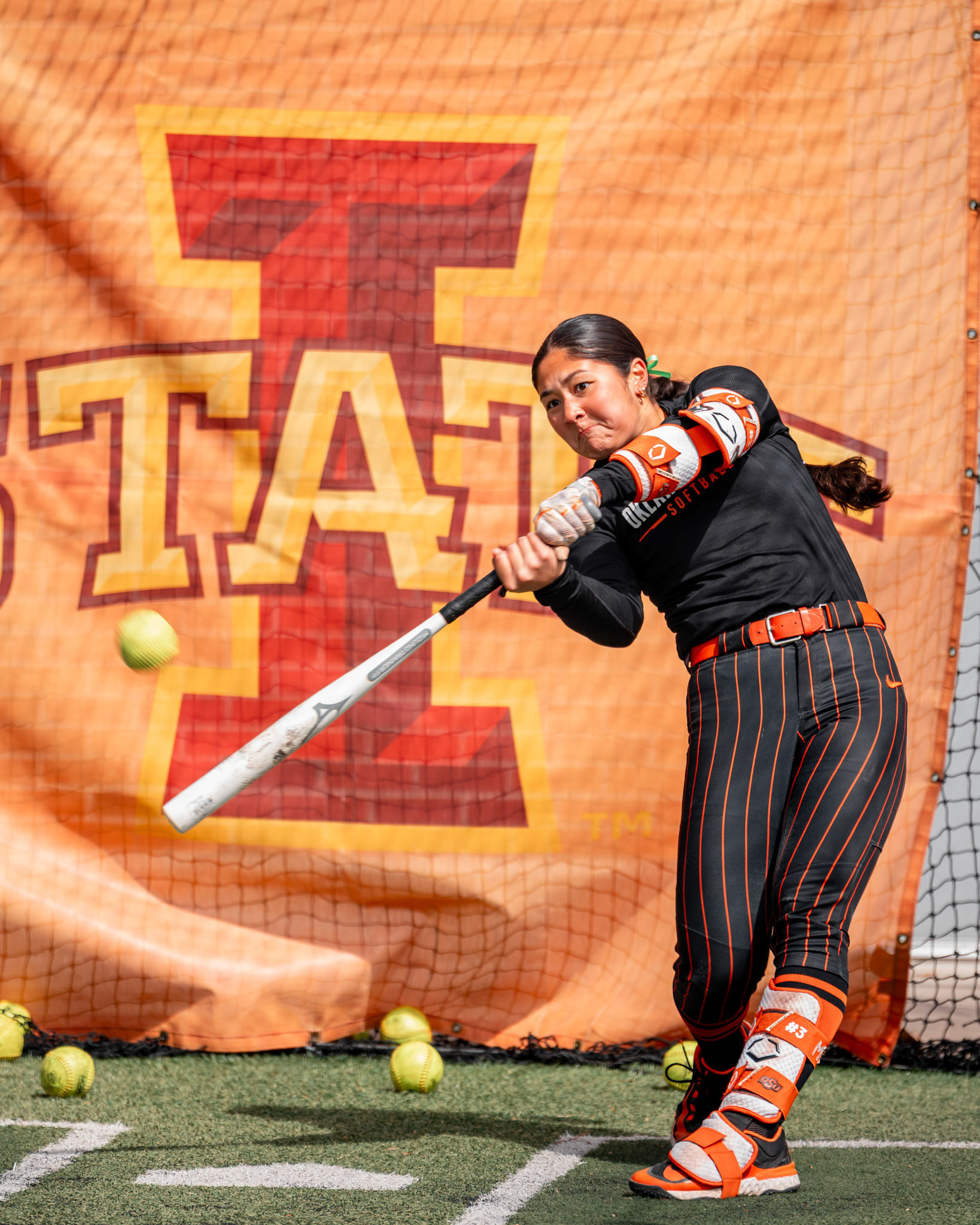 Image Taken at OSU at Iowa State, 10, 04, 2026, Cyclone Sports Complex, Ames, Iowa. Carson Skidmore/OSU Athletics.