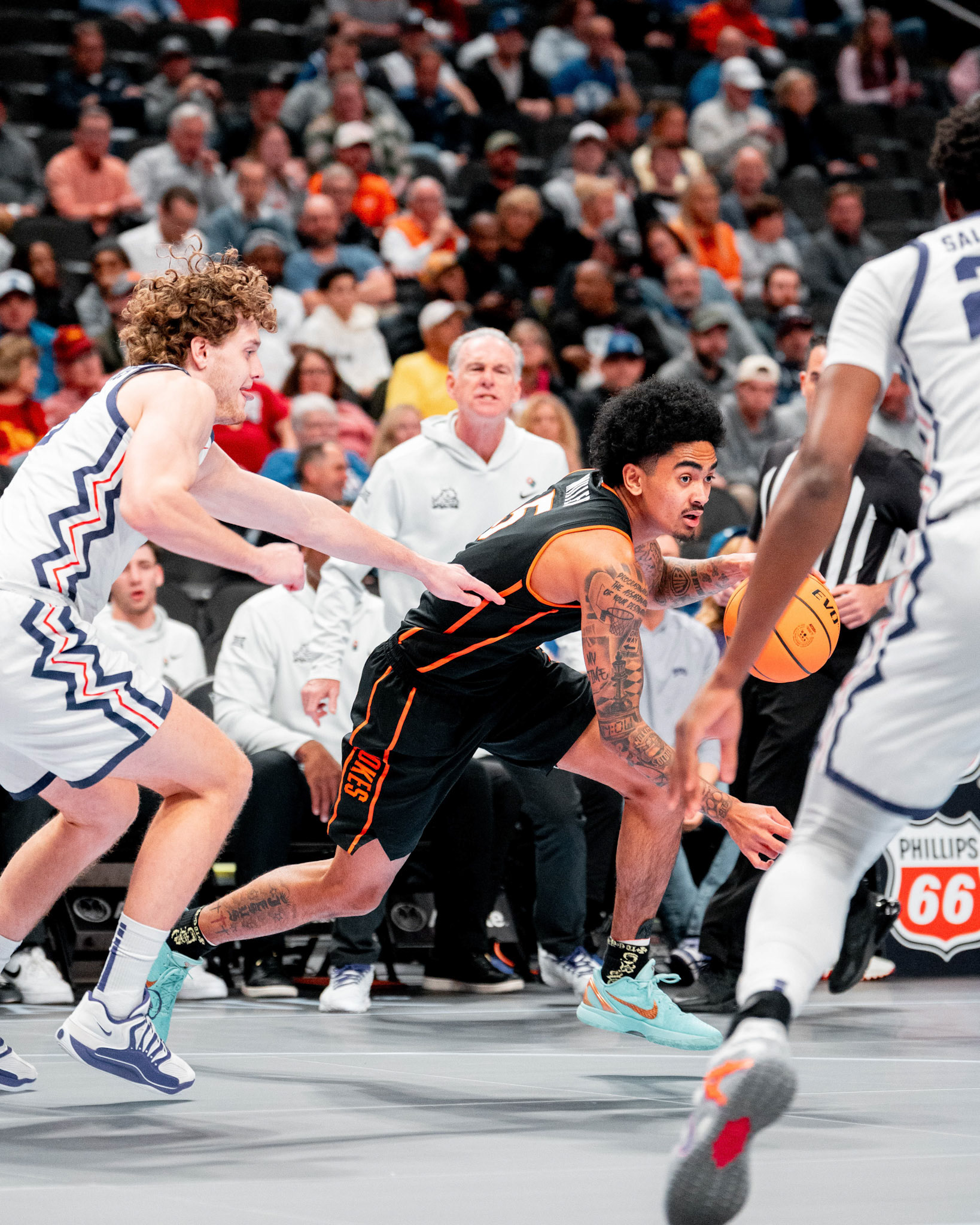 Image Taken at MBB vs TCU (Big 12 Tournamentt, 12, 03, 2026, T-Mobile Center, Kansas City Missouri. Carson Skidmore/OSU Athletics