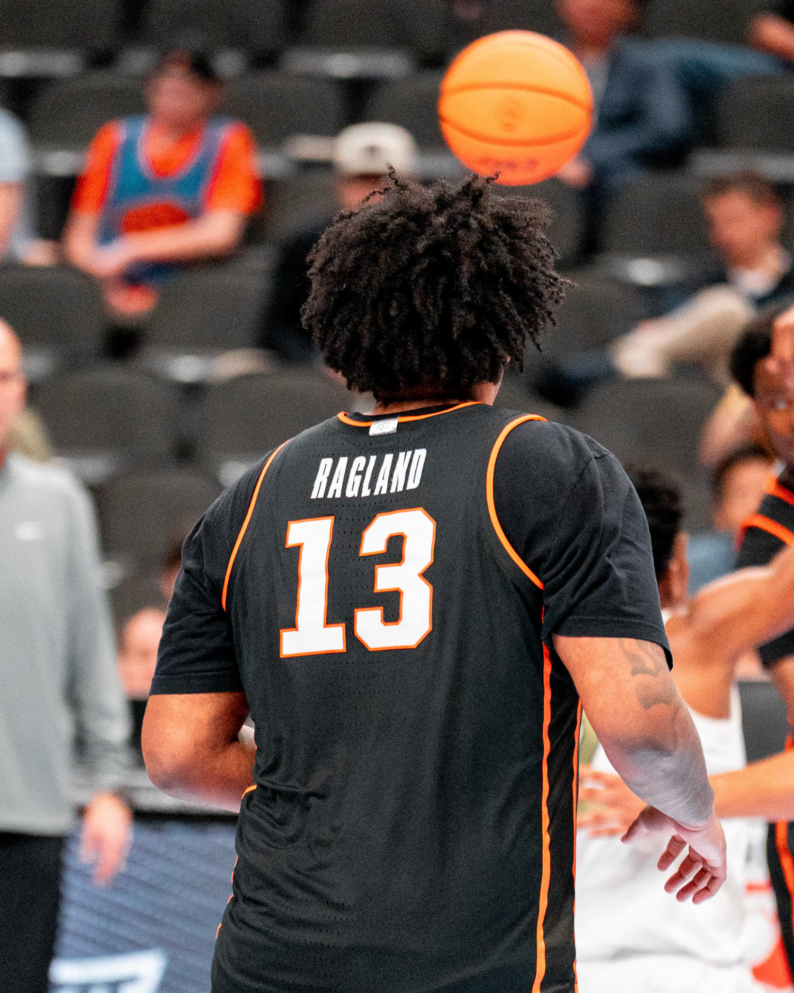 Image Taken at 2026 Phillips 66 Big 12 Men's Basketball Tournament, 11, 03, 2026, T-Mobile Center, Kansas City Missouri. Carson Skidmore/OSU Athletics