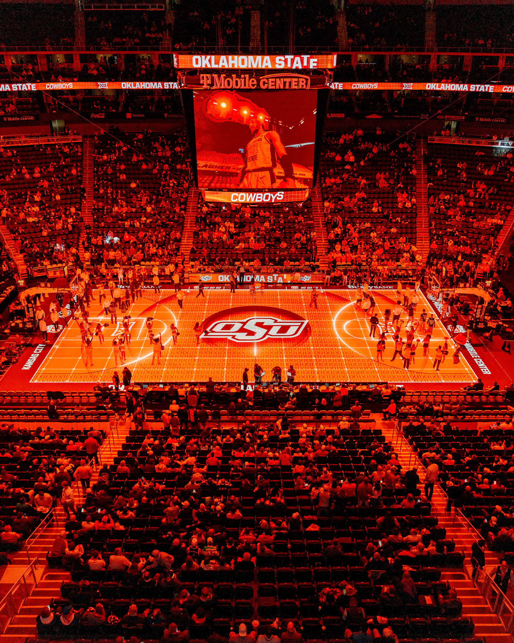 Image Taken at MBB vs TCU (Big 12 Tournamentt, 12, 03, 2026, T-Mobile Center, Kansas City Missouri. Carson Skidmore/OSU Athletics