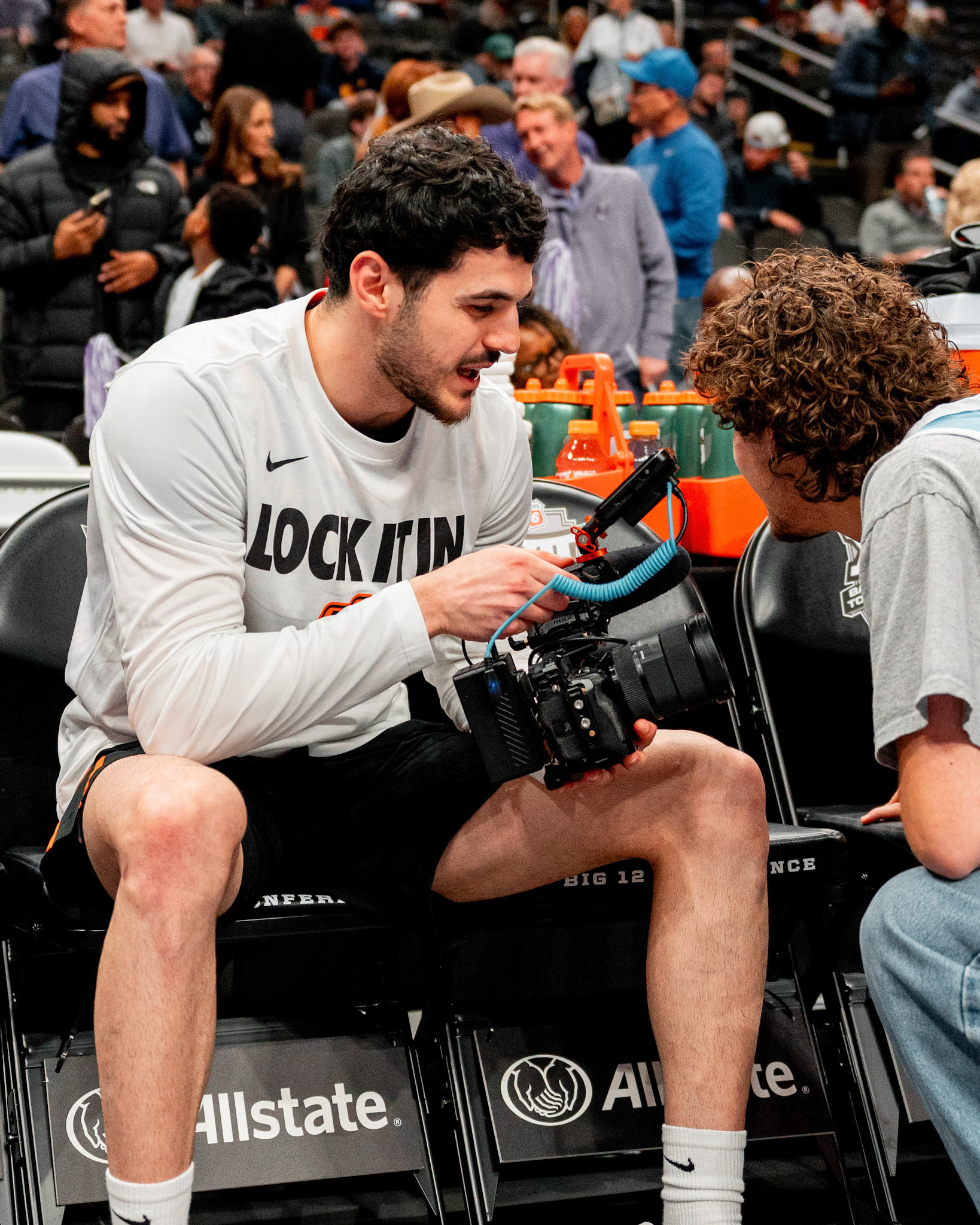 Image Taken at MBB vs TCU (Big 12 Tournamentt, 12, 03, 2026, T-Mobile Center, Kansas City Missouri. Carson Skidmore/OSU Athletics