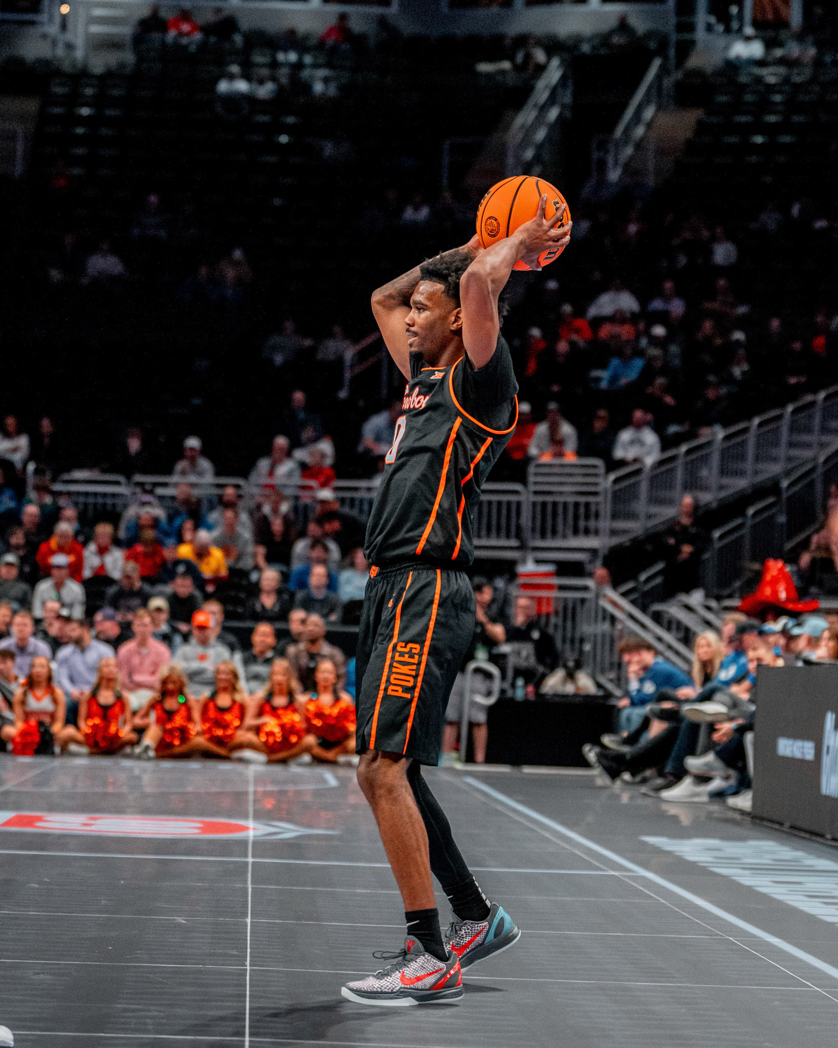 Image Taken at MBB vs TCU (Big 12 Tournamentt, 12, 03, 2026, T-Mobile Center, Kansas City Missouri. Carson Skidmore/OSU Athletics