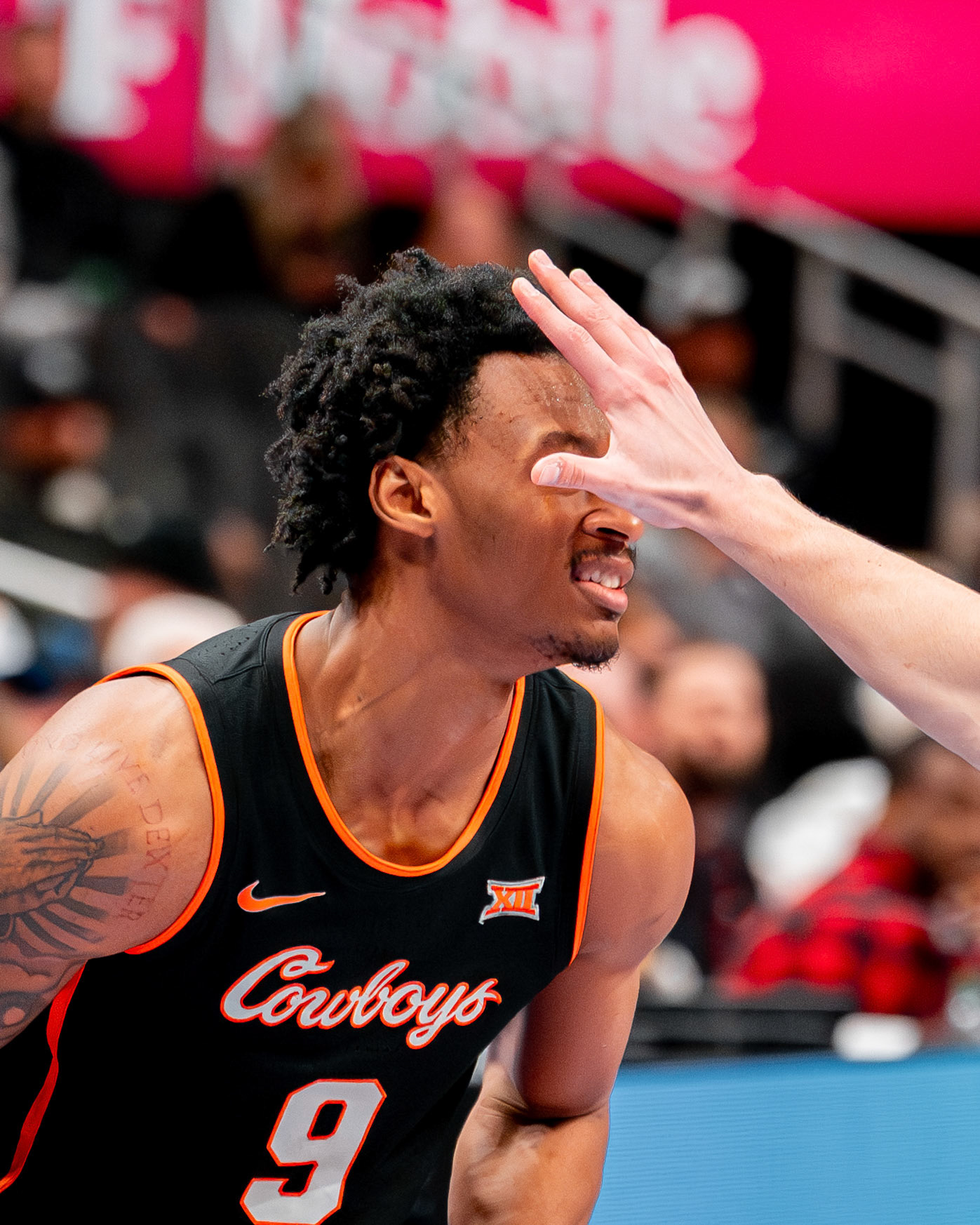 Image Taken at MBB vs TCU (Big 12 Tournamentt, 12, 03, 2026, T-Mobile Center, Kansas City Missouri. Carson Skidmore/OSU Athletics