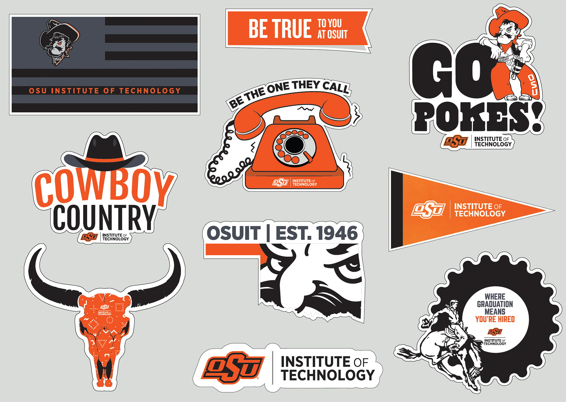 OSUIT Promotional Sticker Sheet