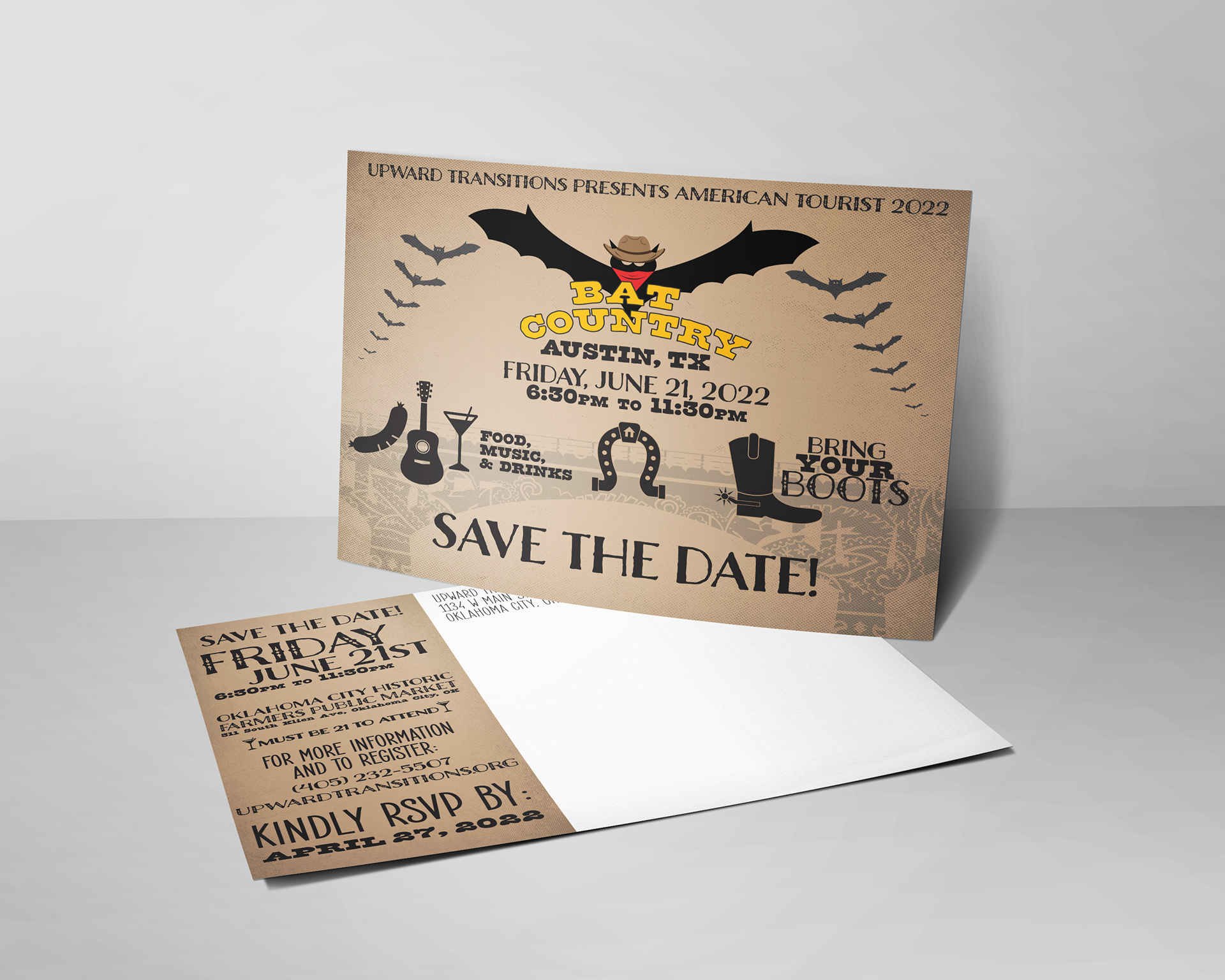 Save The Date Postcard