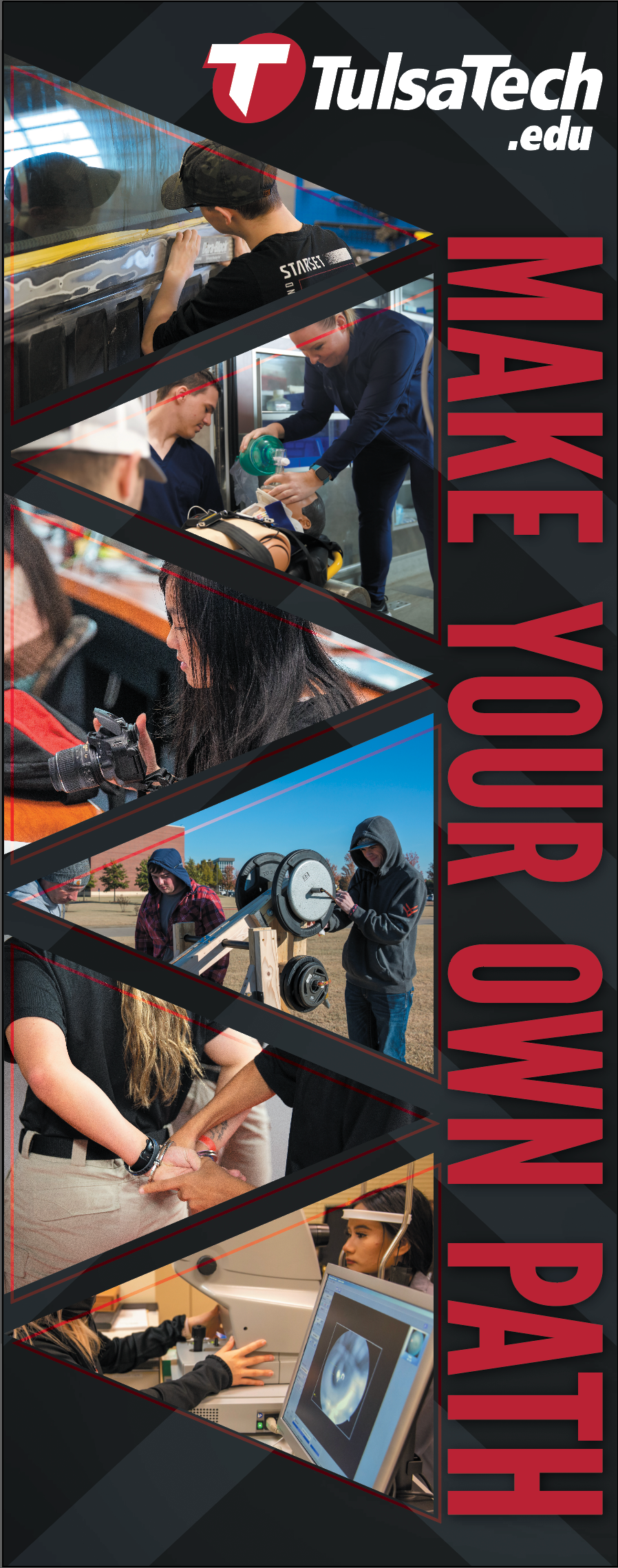 Pull Up Banner in Black