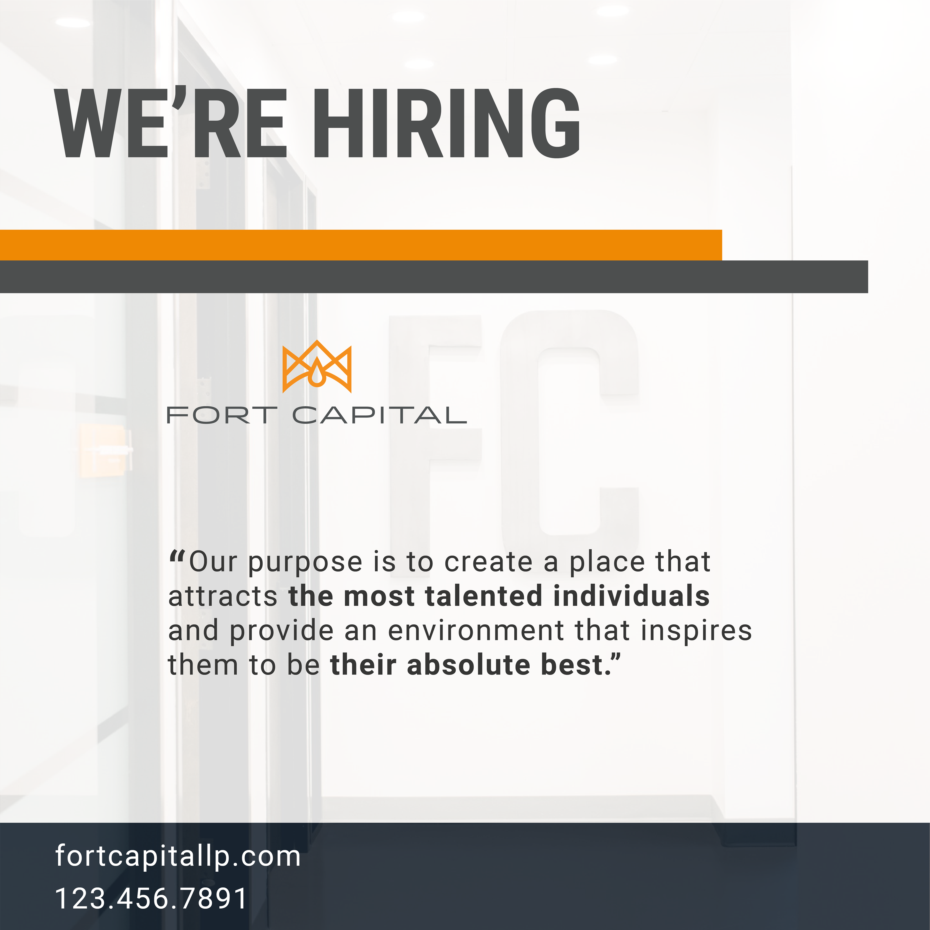 Fort Capital Linked In Post