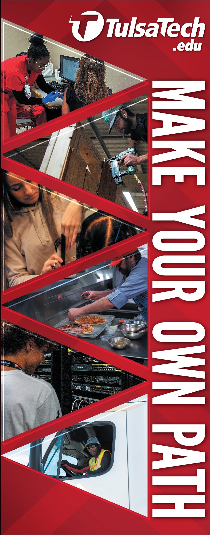 Pull Up BAnner in Red