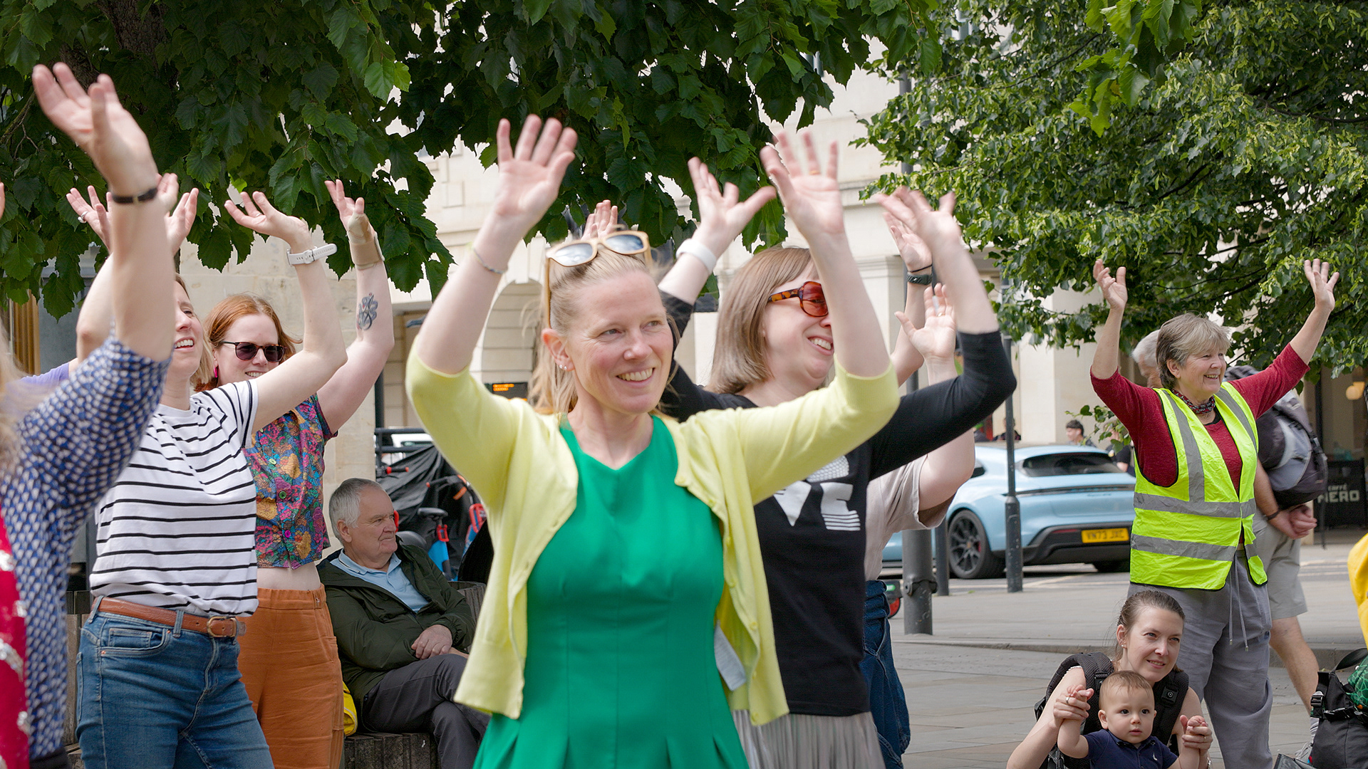 Leading dancing at Bath Fringe Festival