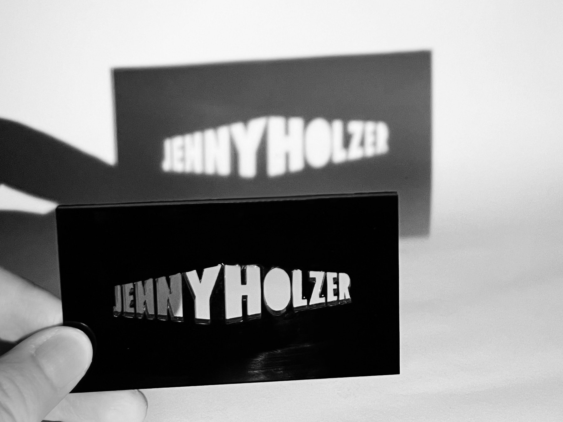 Creative Business Card In Use