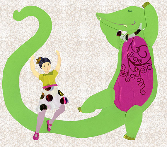 The Dancers, Cut Paper