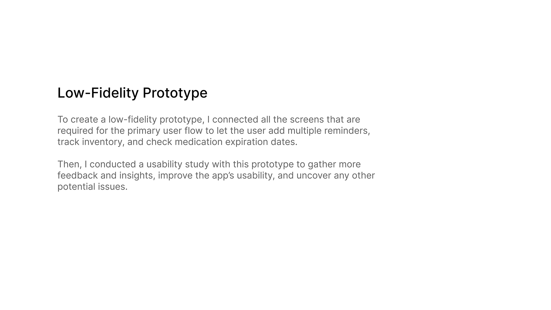 Y - MedReminder, Medication Reminder UI/UX Case Study