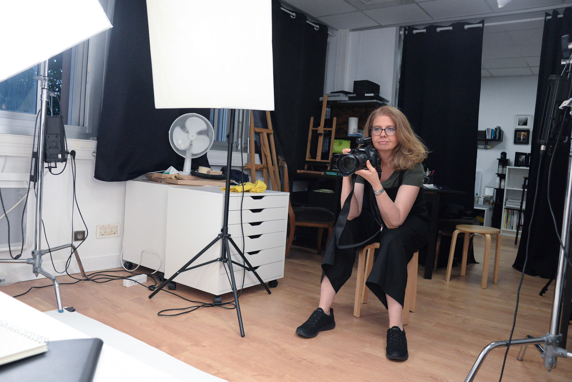 Portrait 2 dyptique Laurence Henry - Toutes les couleurs de l'audace