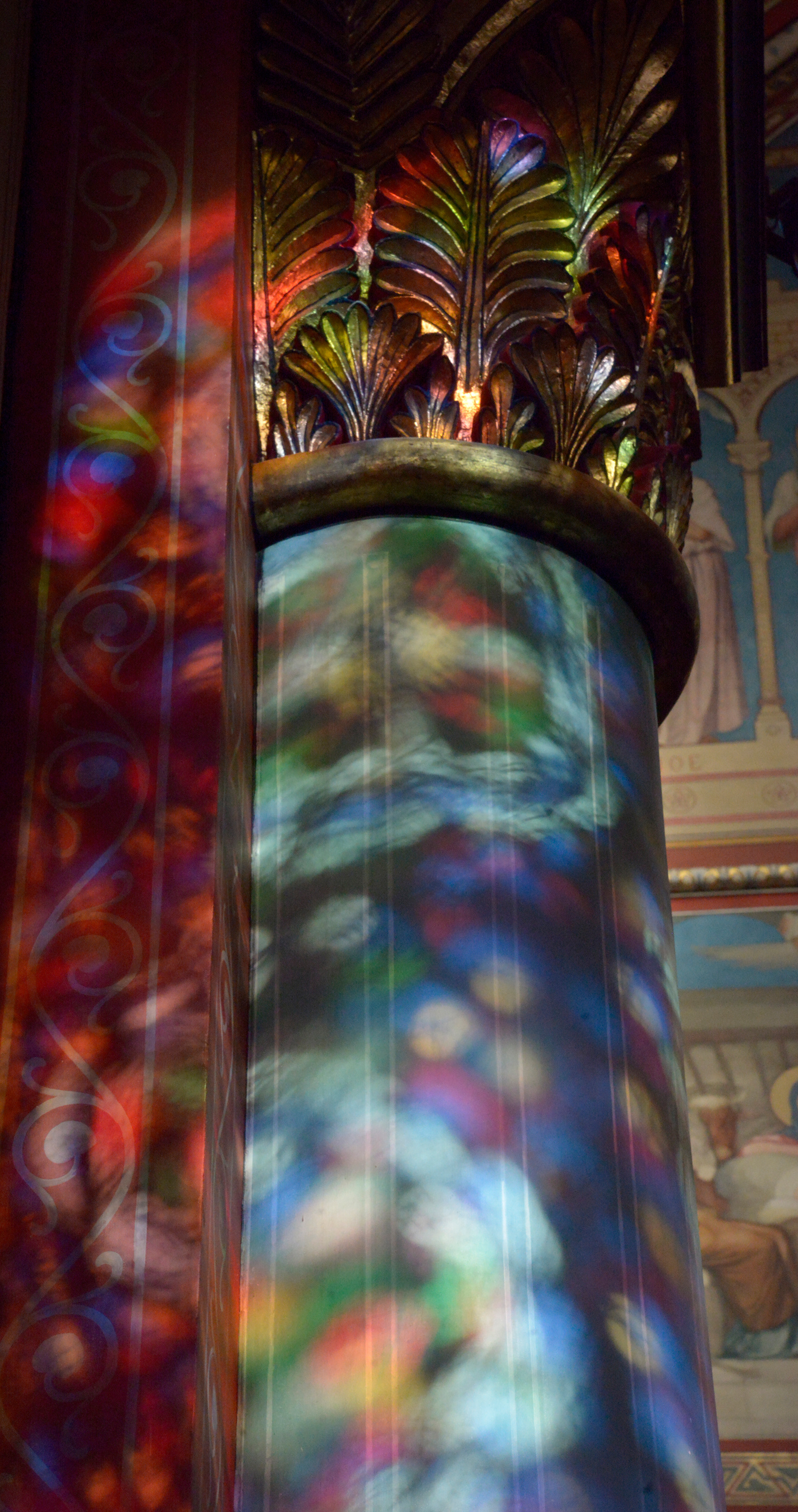 Réflections polychrome 