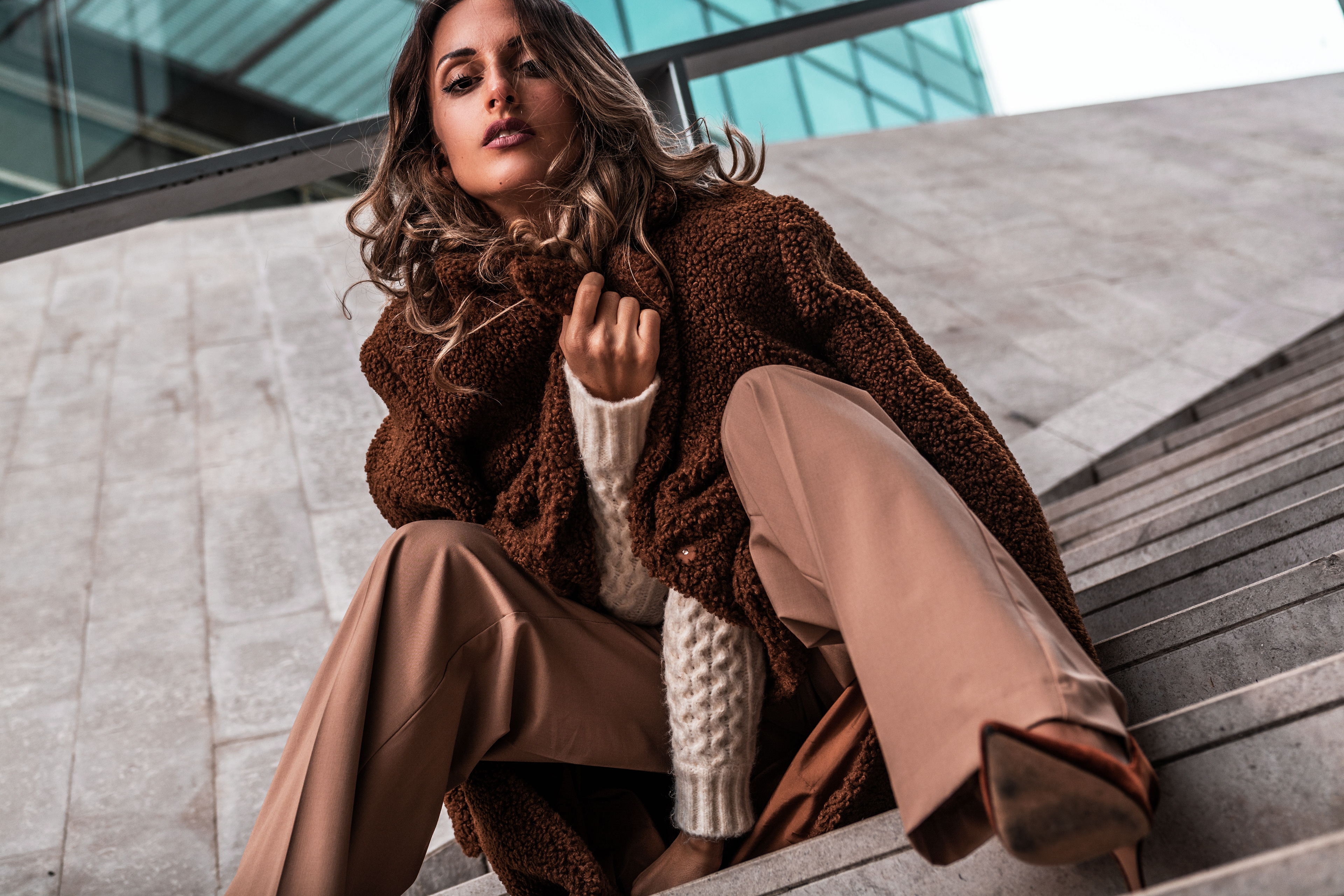 Shooting con Martina in un angolo particolare di Bologna