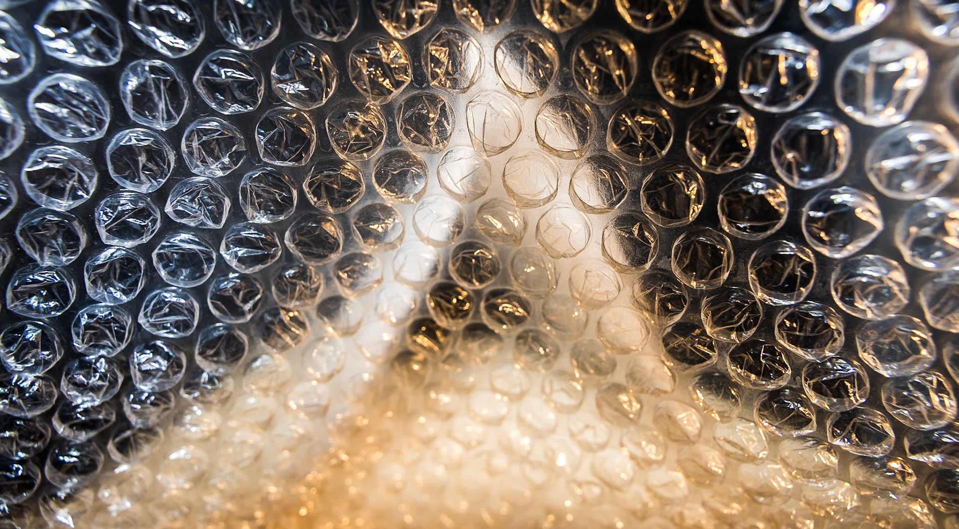 Exploring light with different angles with using bubble wrap as another translucent material.