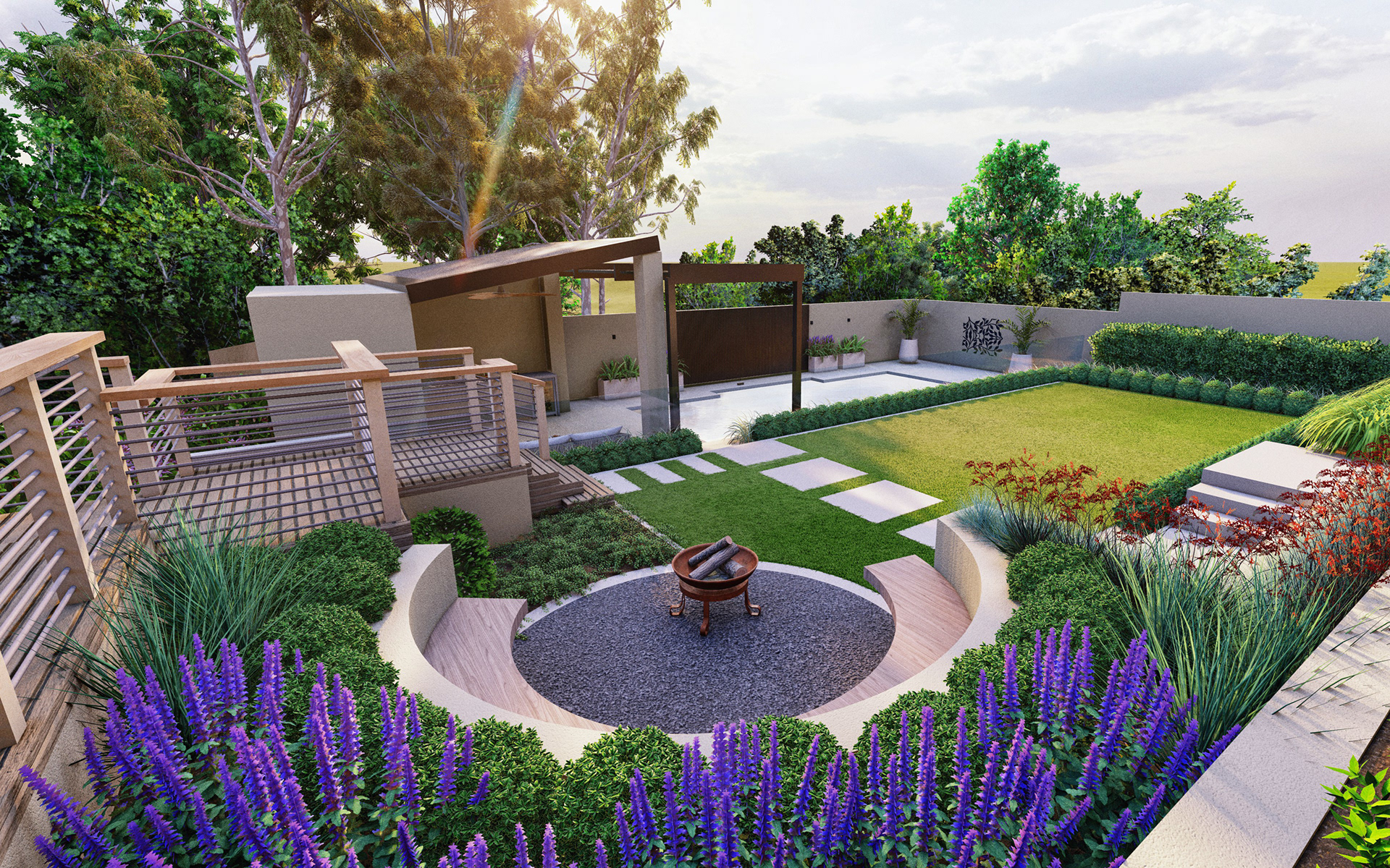 In contribution with Sphere Landscape Design