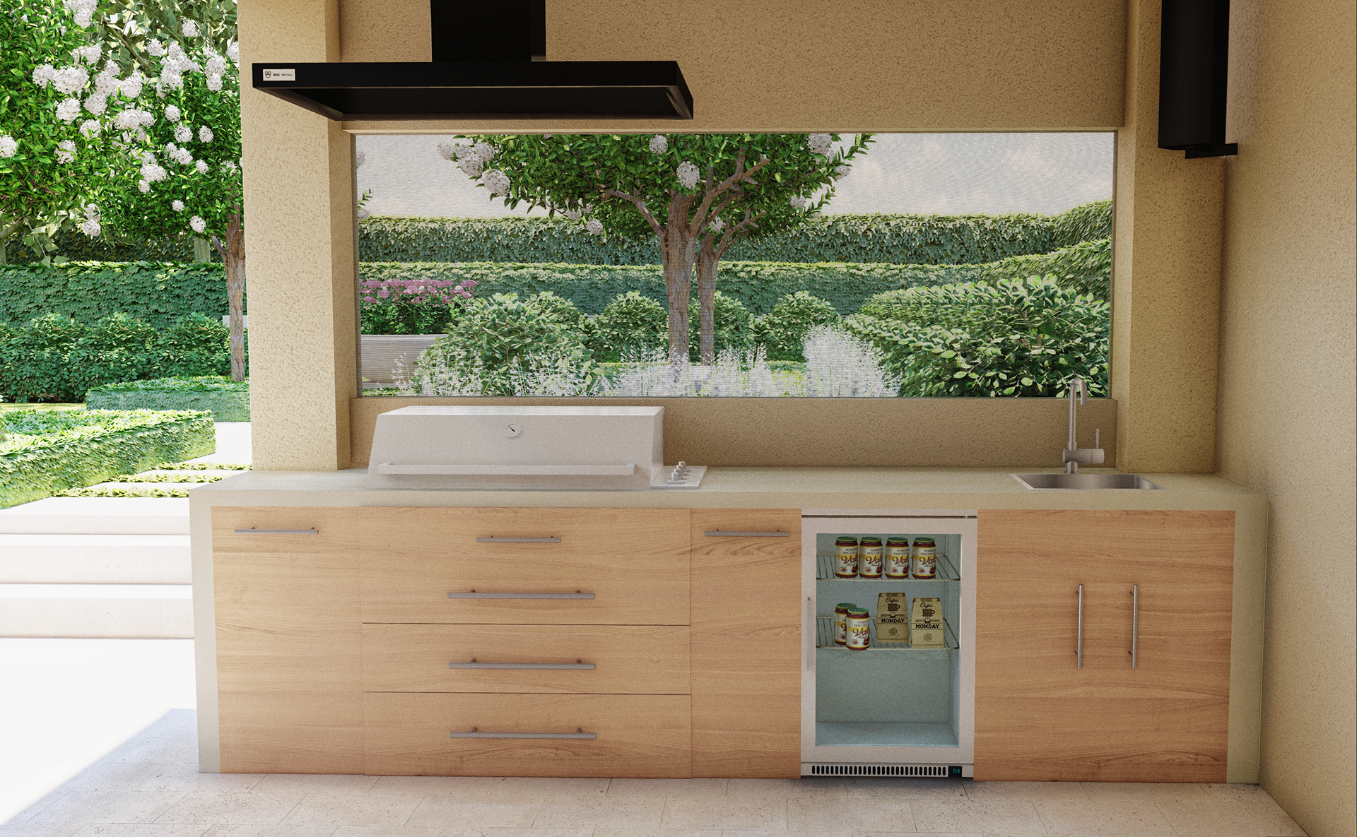 In contribution with Sphere Landscape Design