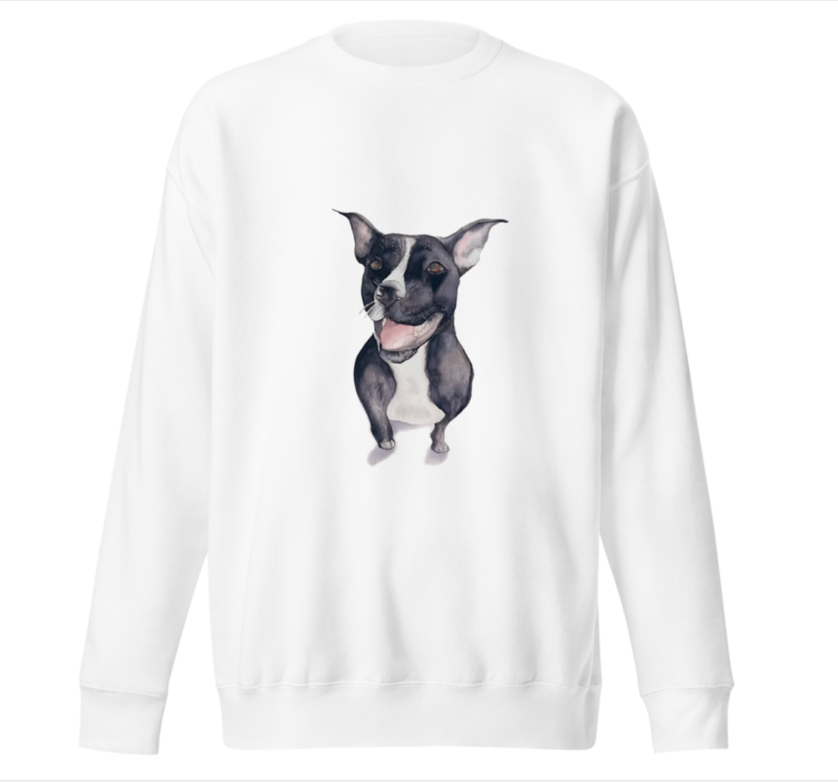 Crew neck sweatshirt - White - $58.20