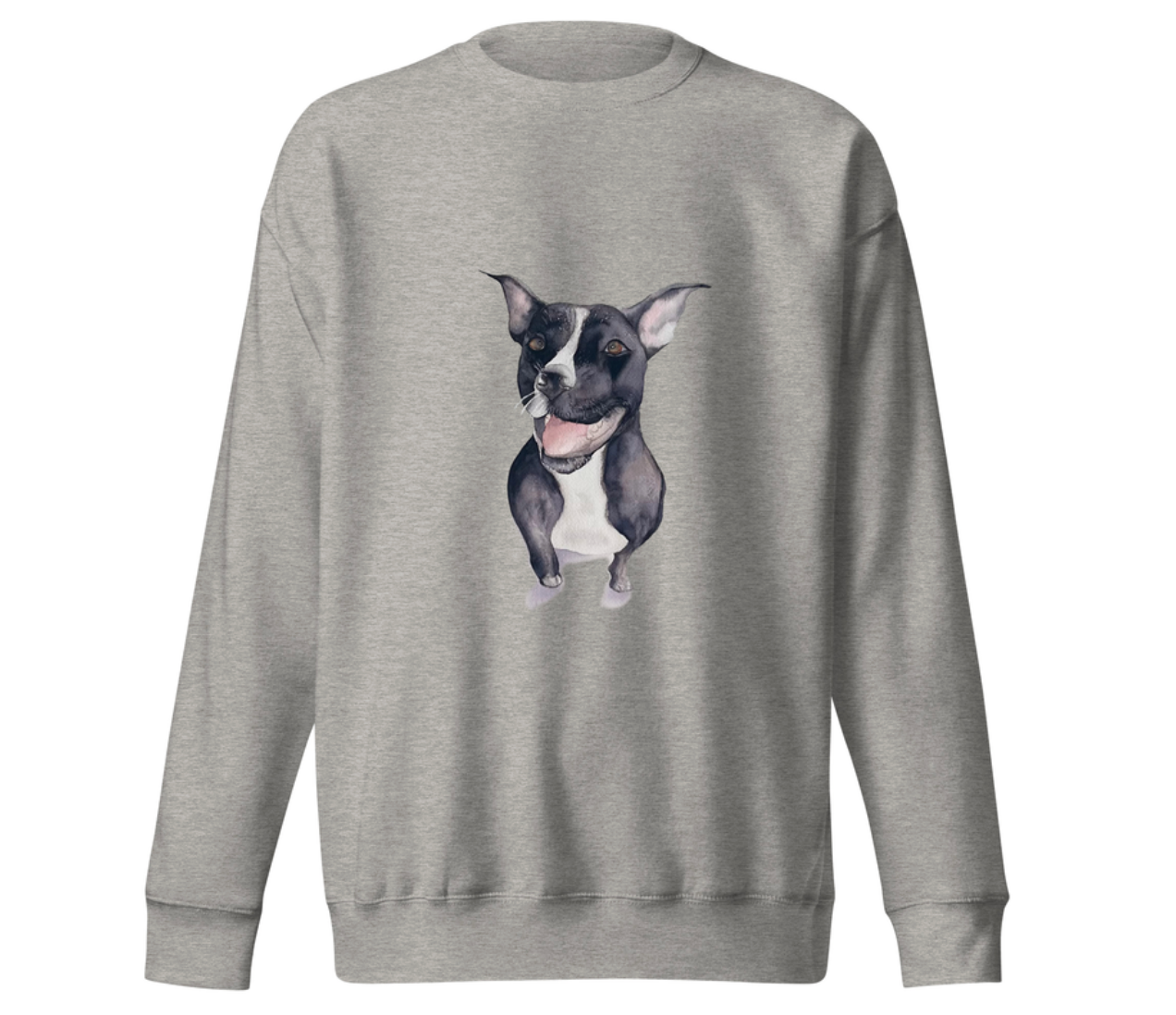 Crew neck sweatshirt - Grey - $58.20
