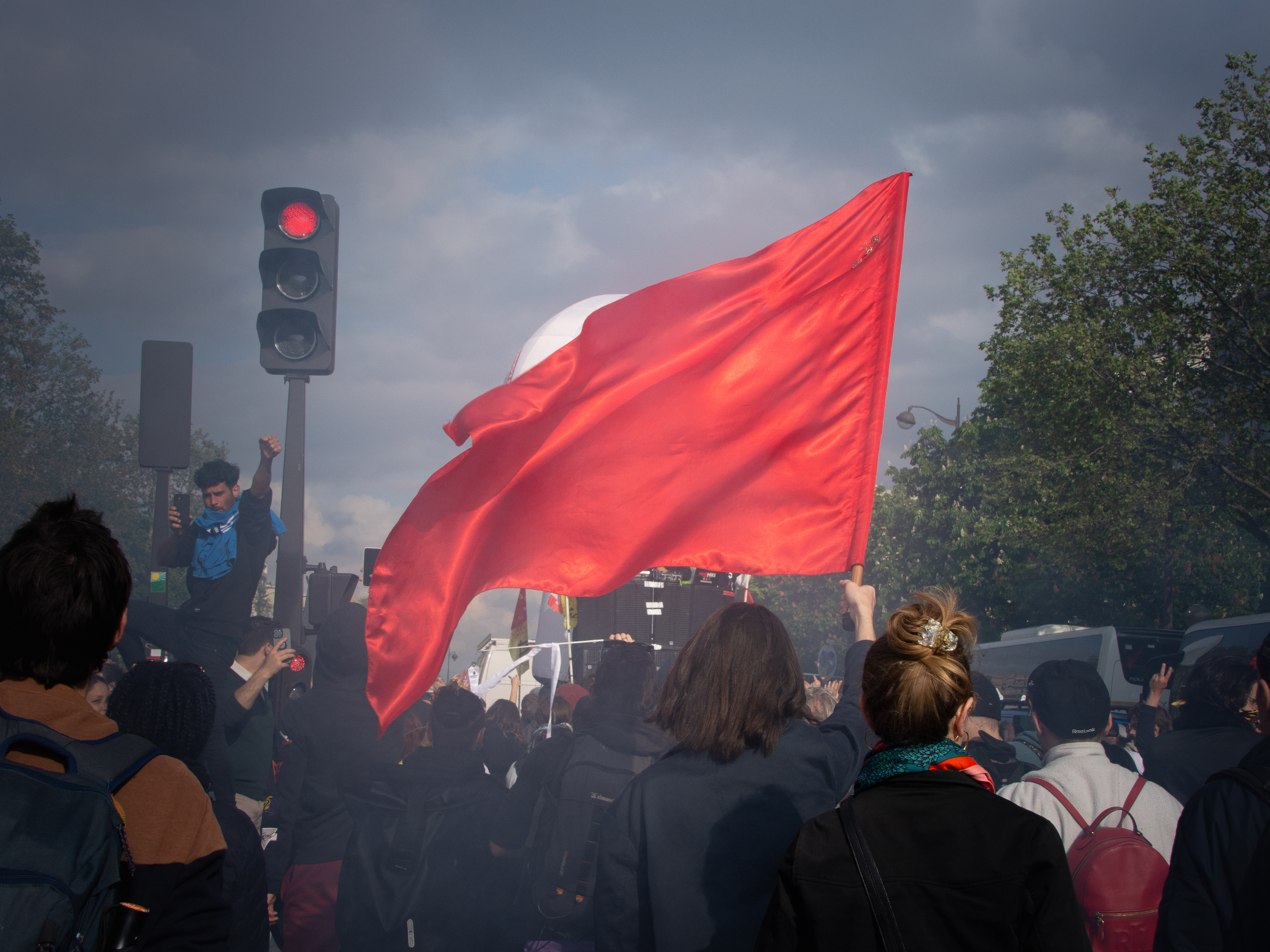 « Liberté, égalité, LBD » Place de la Nation, 1er mai 2023