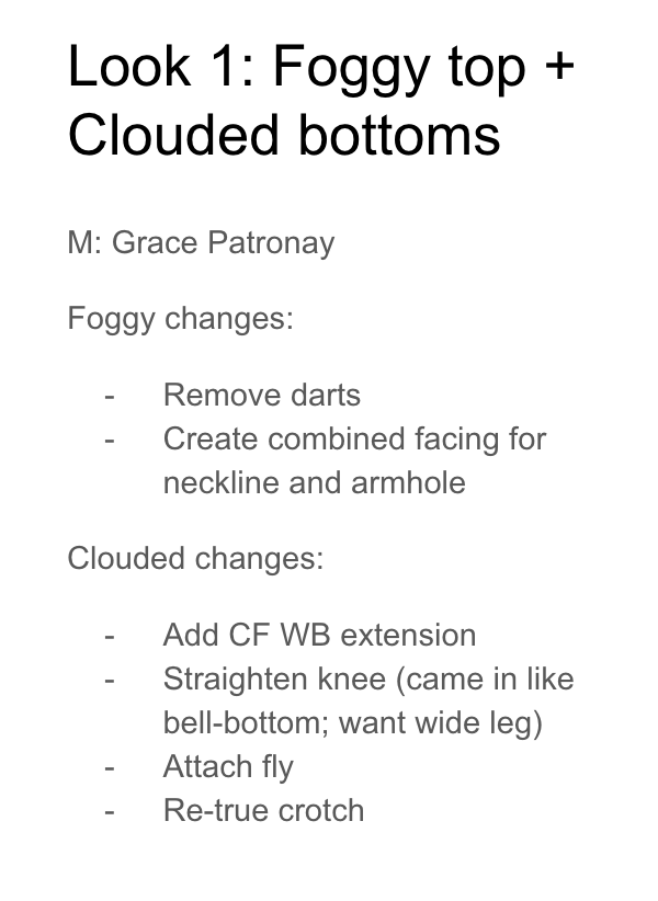 Pattern Changes