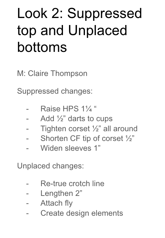 Pattern Changes