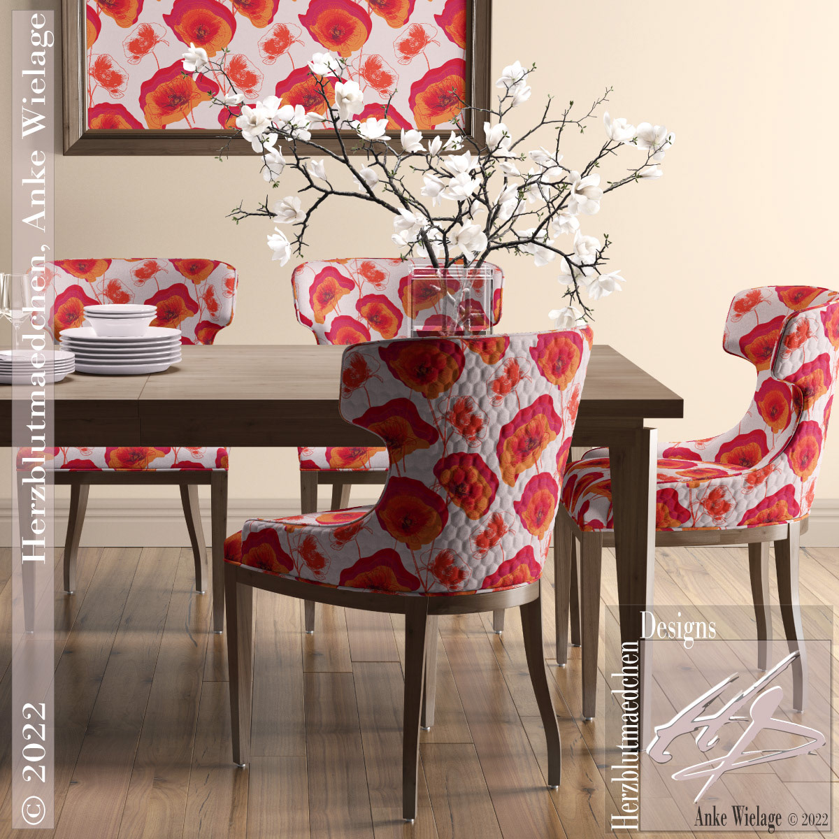 VALLMO on dining chairs
