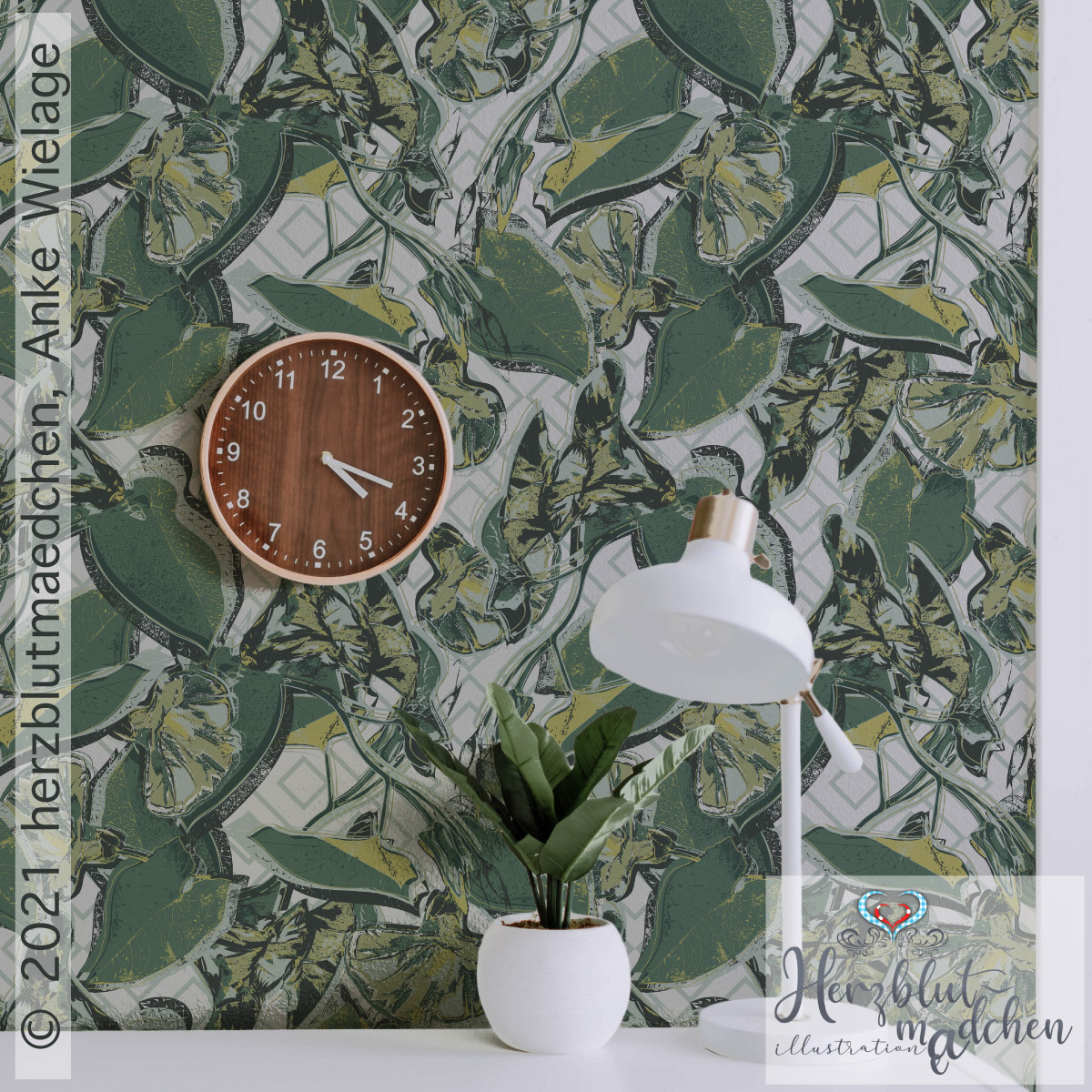 'WINDLA' on wallpaper