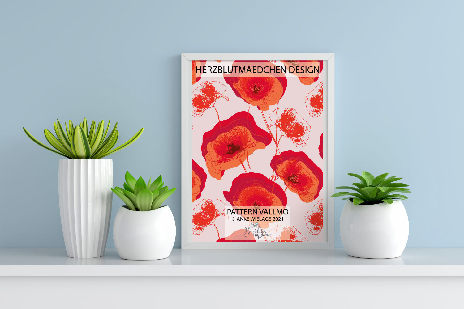 VALLMO Pattern Poster