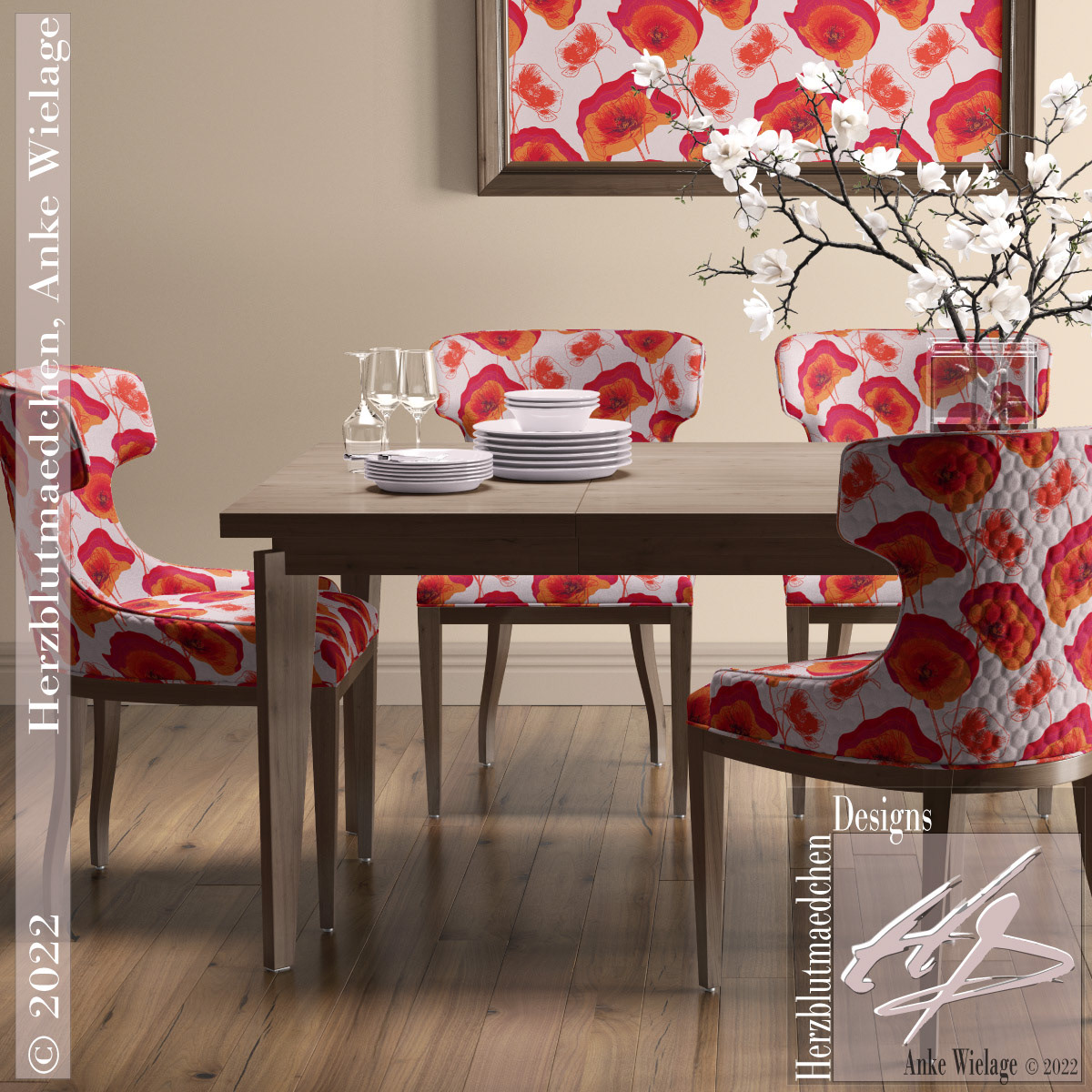 VALLMO on dining chairs