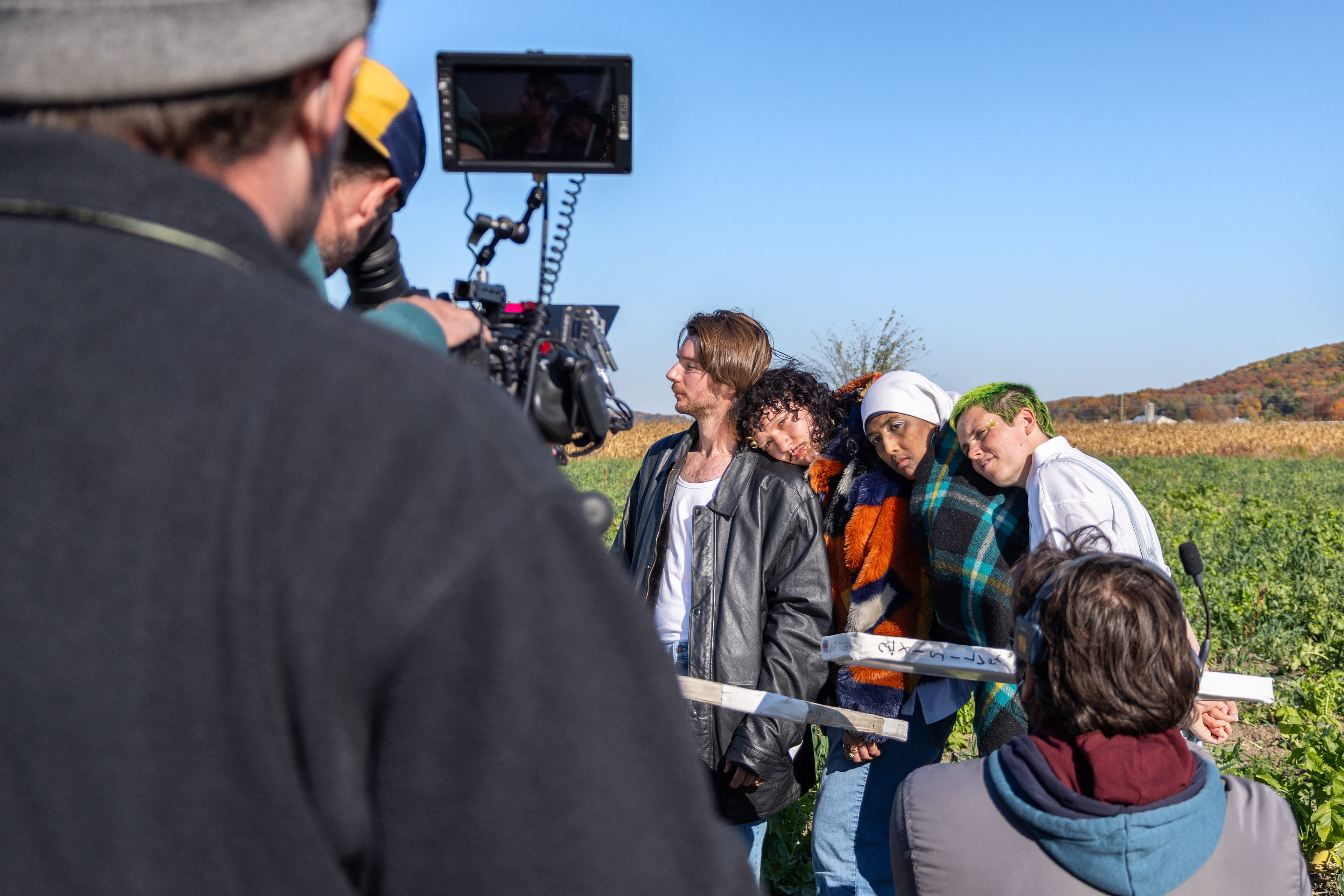 Photo de plateau pour le cours métrage 4-Y
