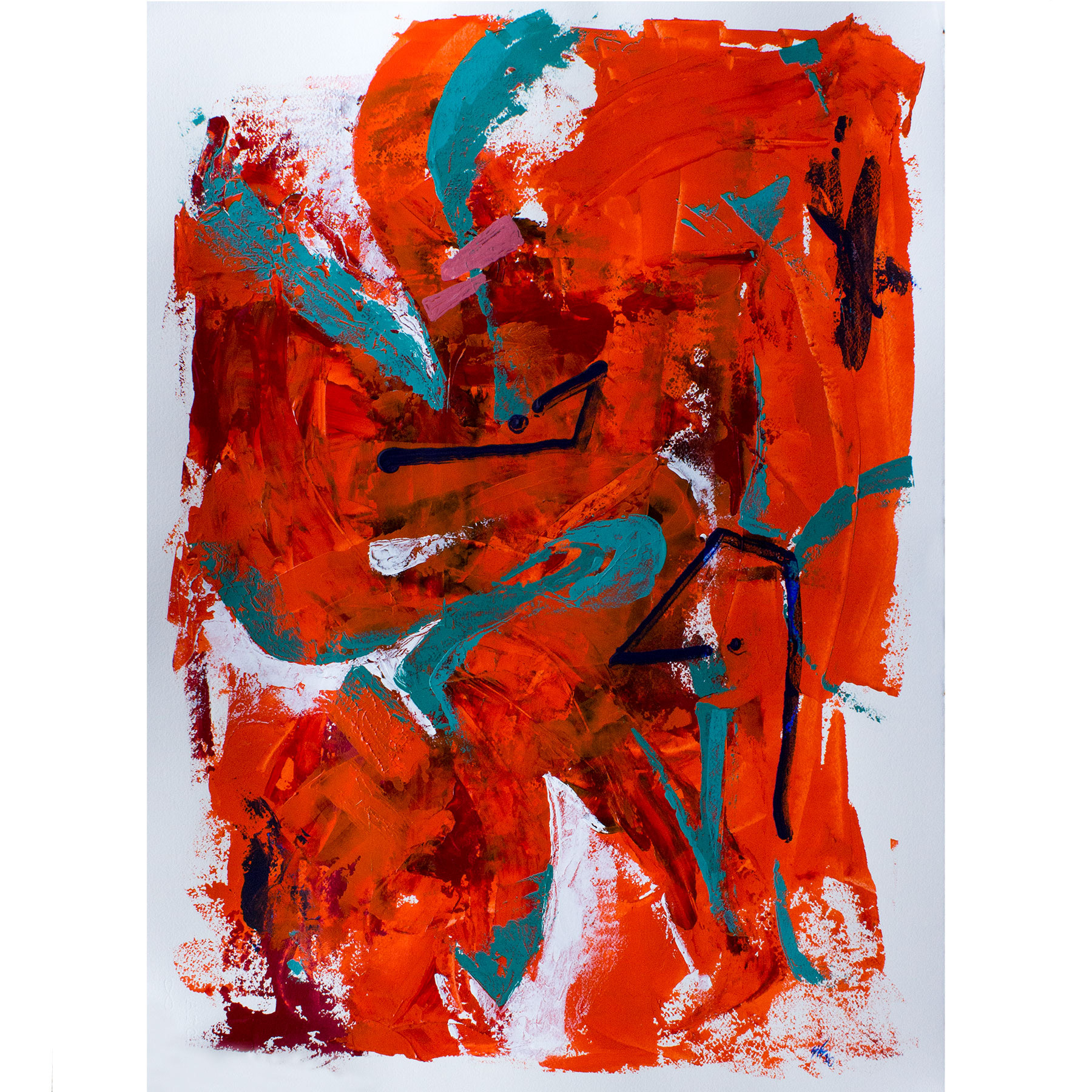 Acrylic on Paper