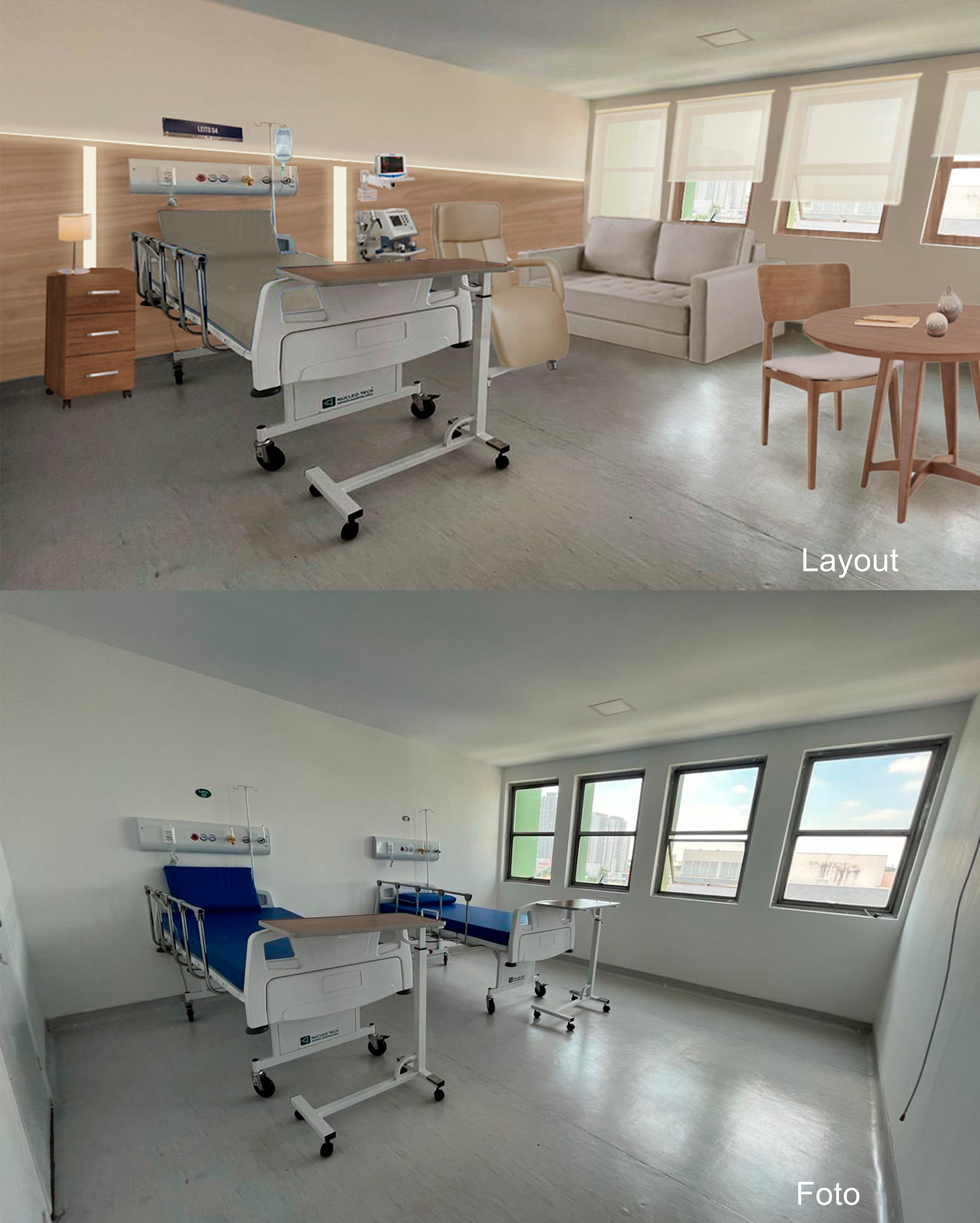 Layout realizado em photoshop a partir de foto