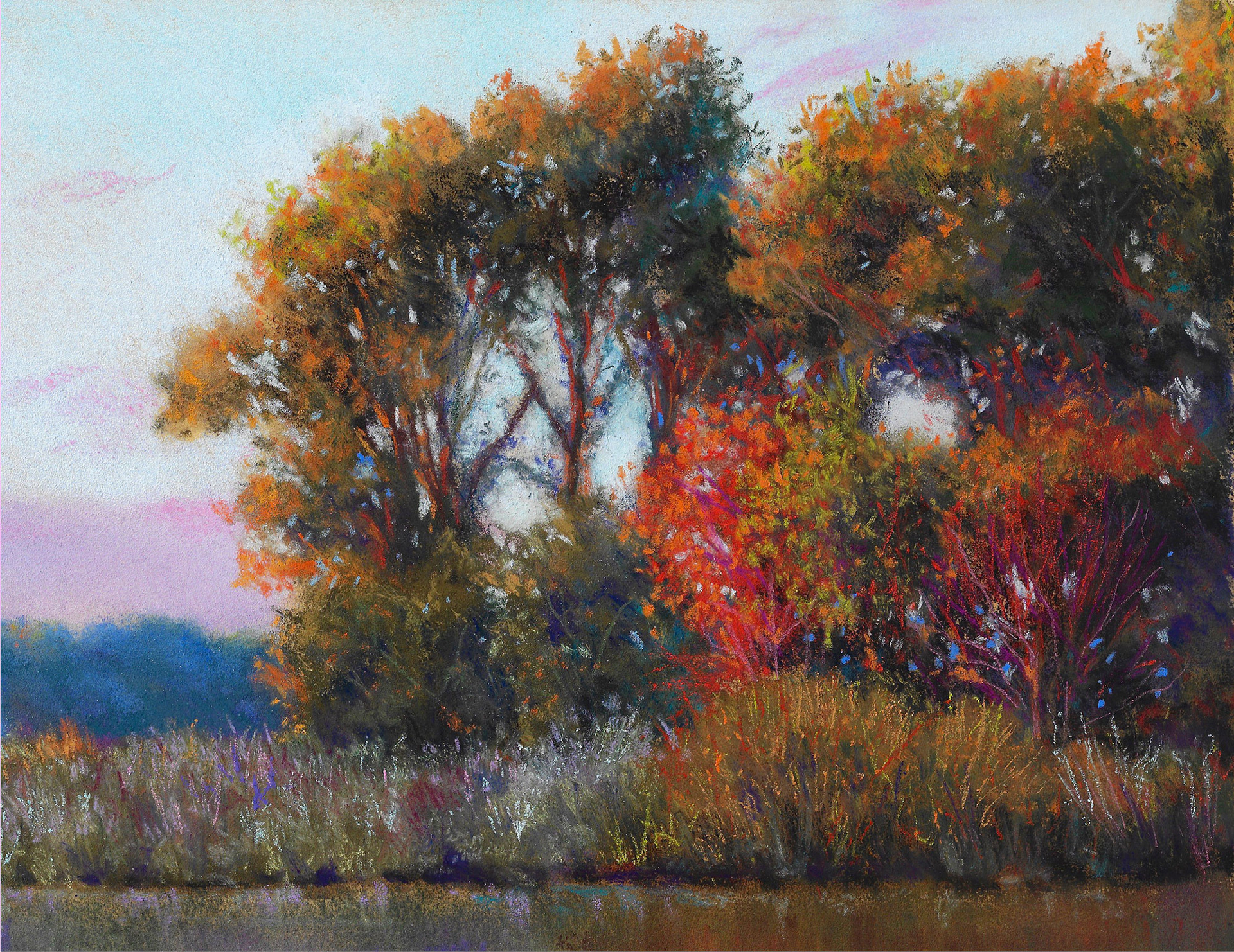 Golden Hour - De Schelde - Wichelen - 32 x 34 cm