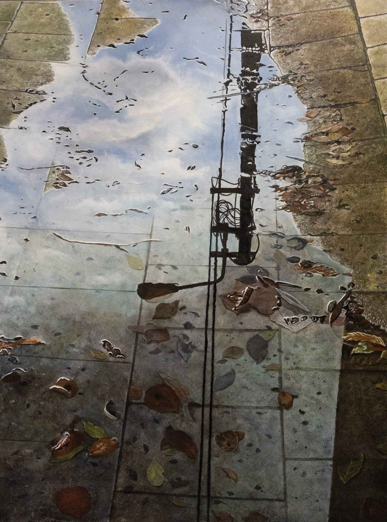Street Light #01 - 90 x 120 cm - SOLD