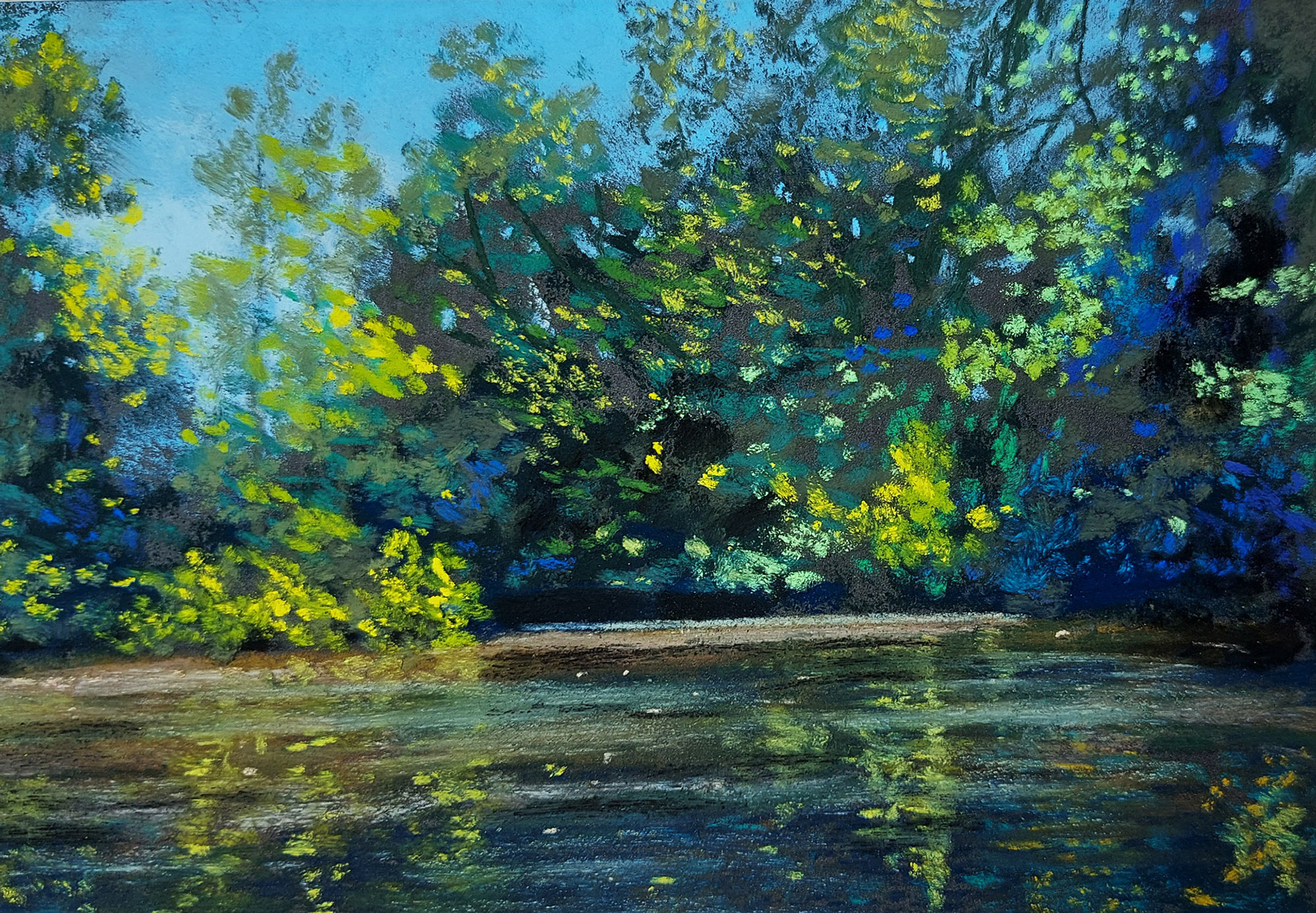 Pond Park Van Mesen - Lede - 18 x 13 cm