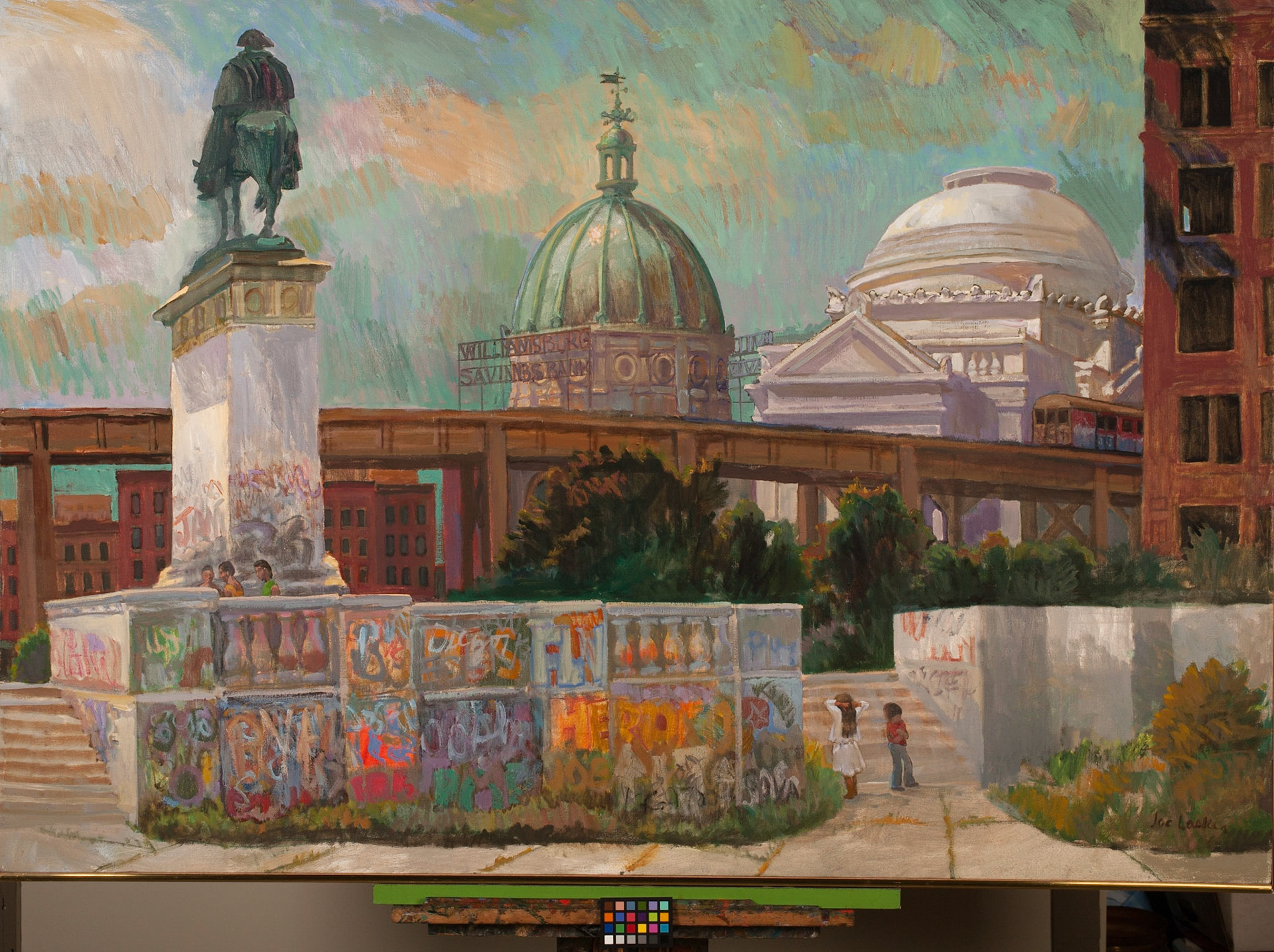 Valley Forge, 1994, 40 x 59