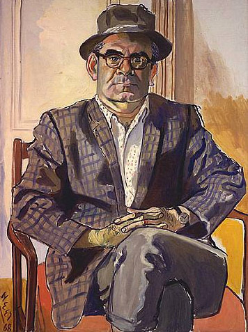 Alice Neel portrait of Joe Lasker