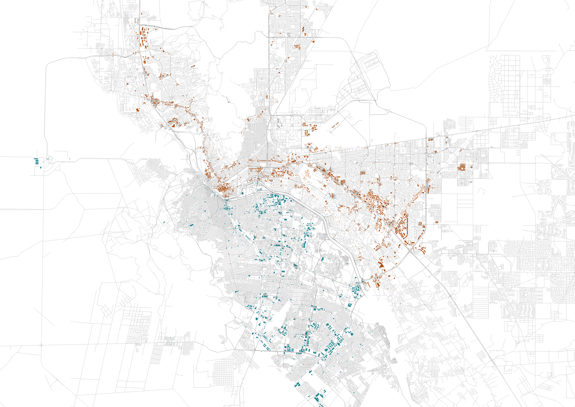 El Paso (USA) / Ciudad Juarez (Mexico)