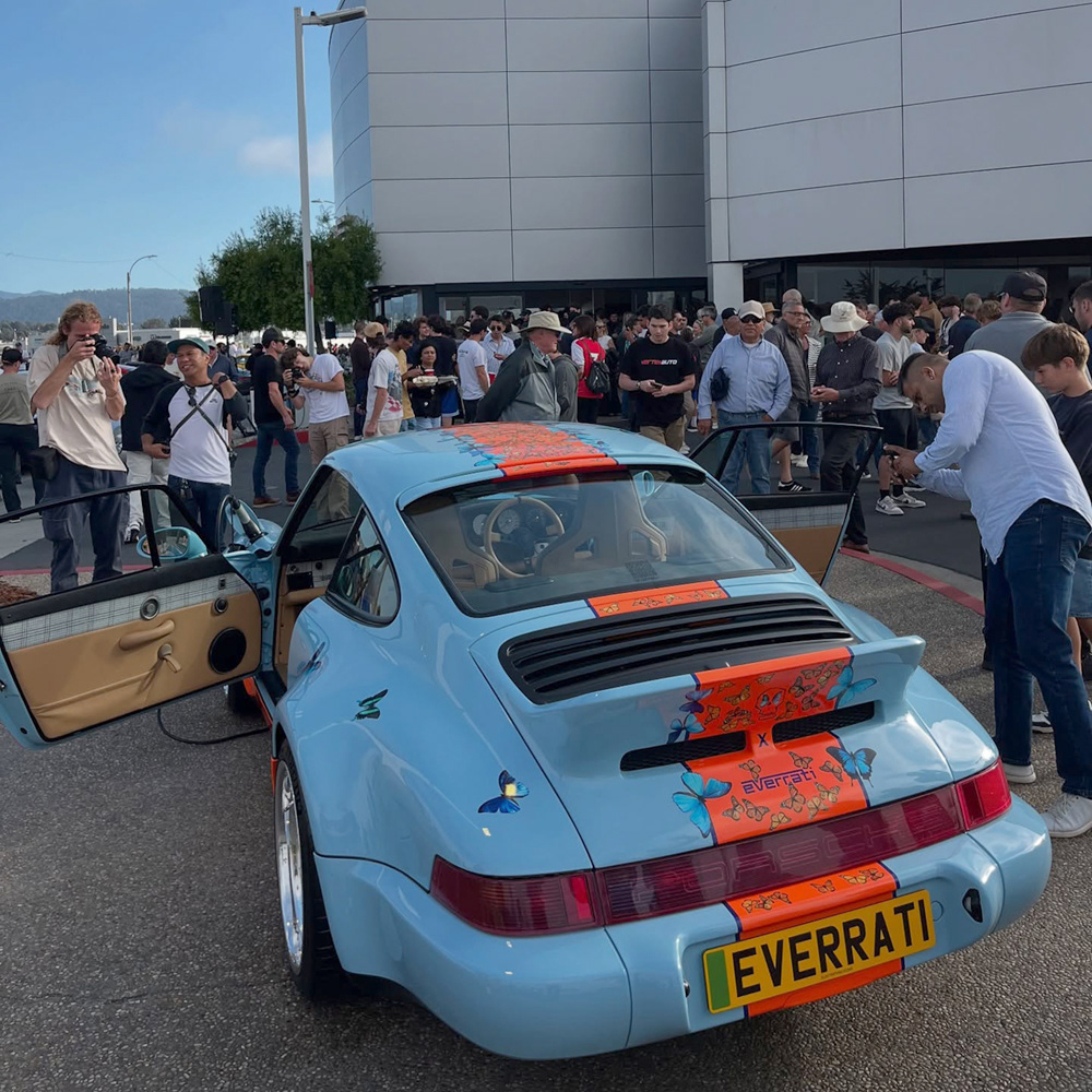 On display at Monterey Car Week 2025. Image: @everraticars (Instagram)