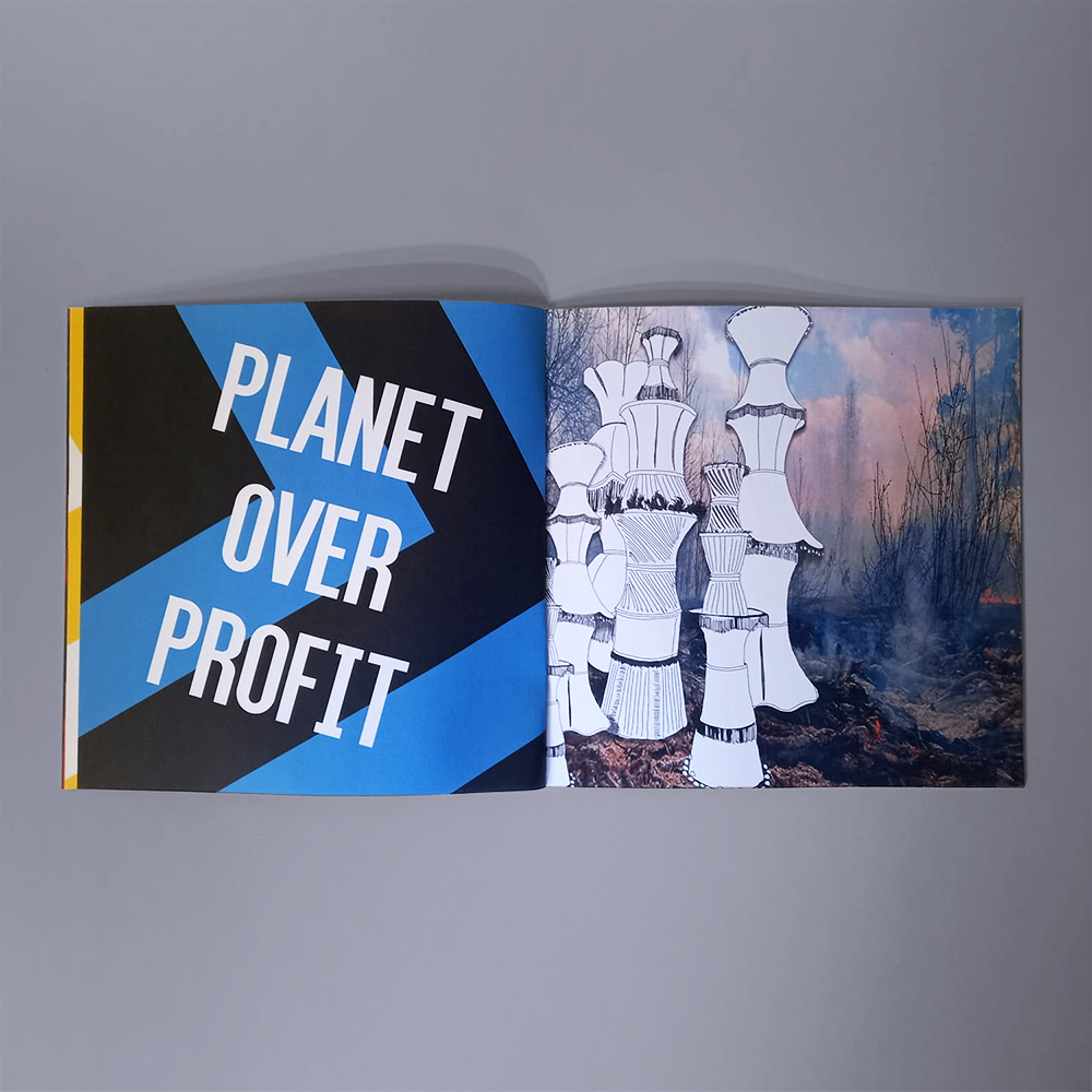 Exhibition Booklet (Interior spread)