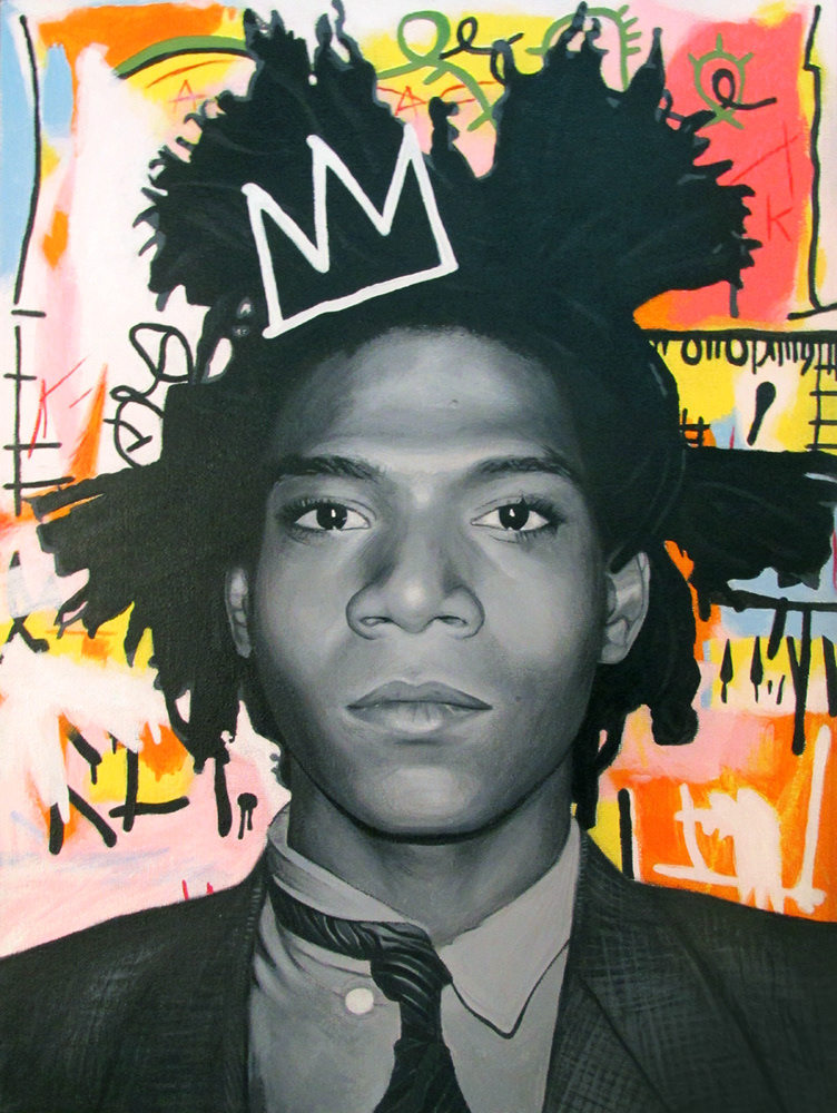 Basquiat (Acrylic paint on canvas)