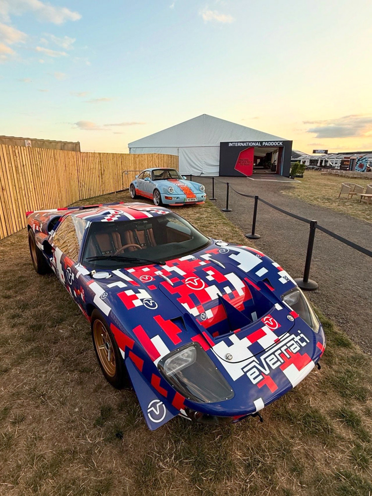 On display at the 2025 British Grand Prix. Image: @everraticars (Instagram)